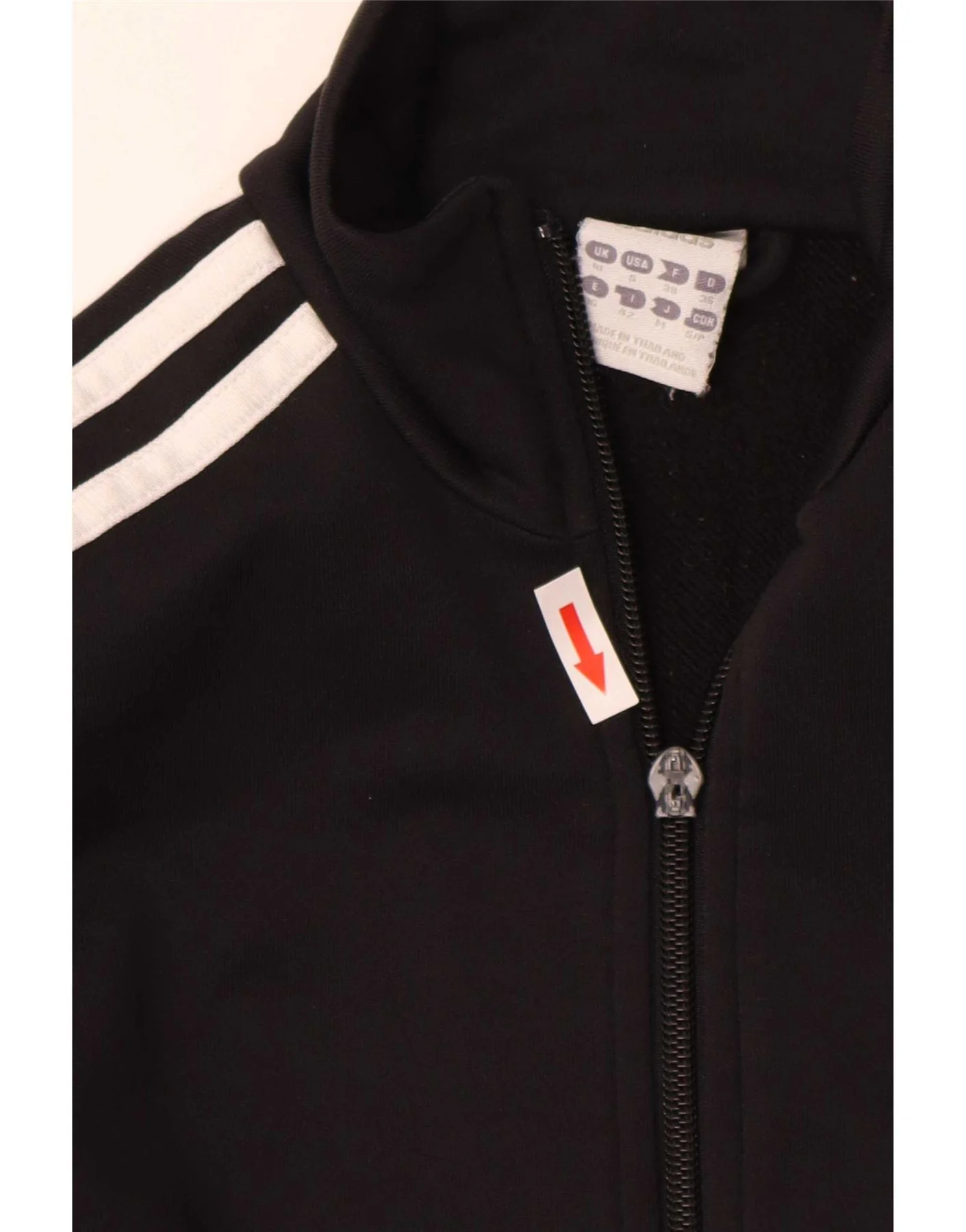 Adidas Womens Full Tracksuit UK 10 Small Black Polyester - Image 7