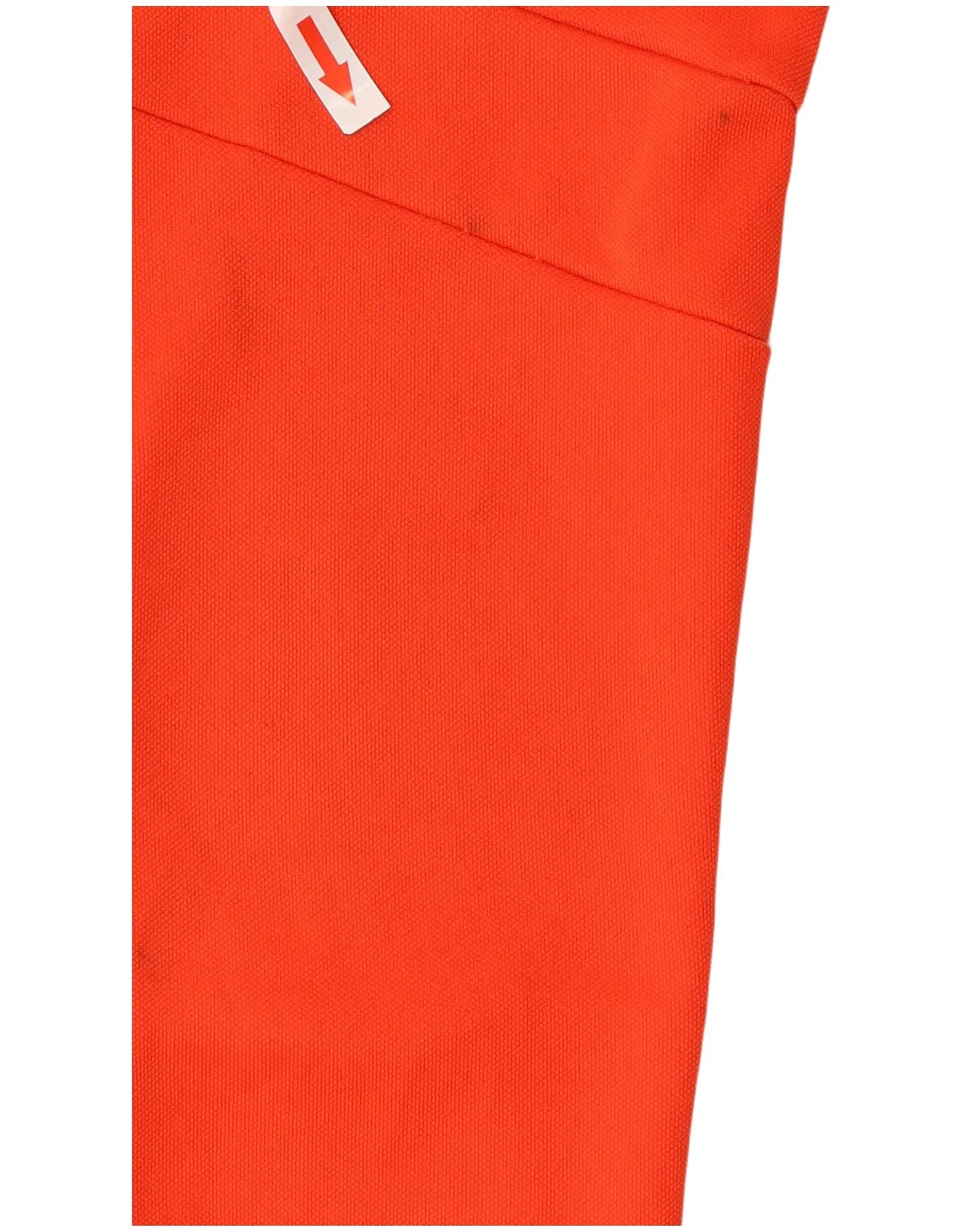 Adidas Womens Graphic Tracksuit Trousers XS Orange - Image 5