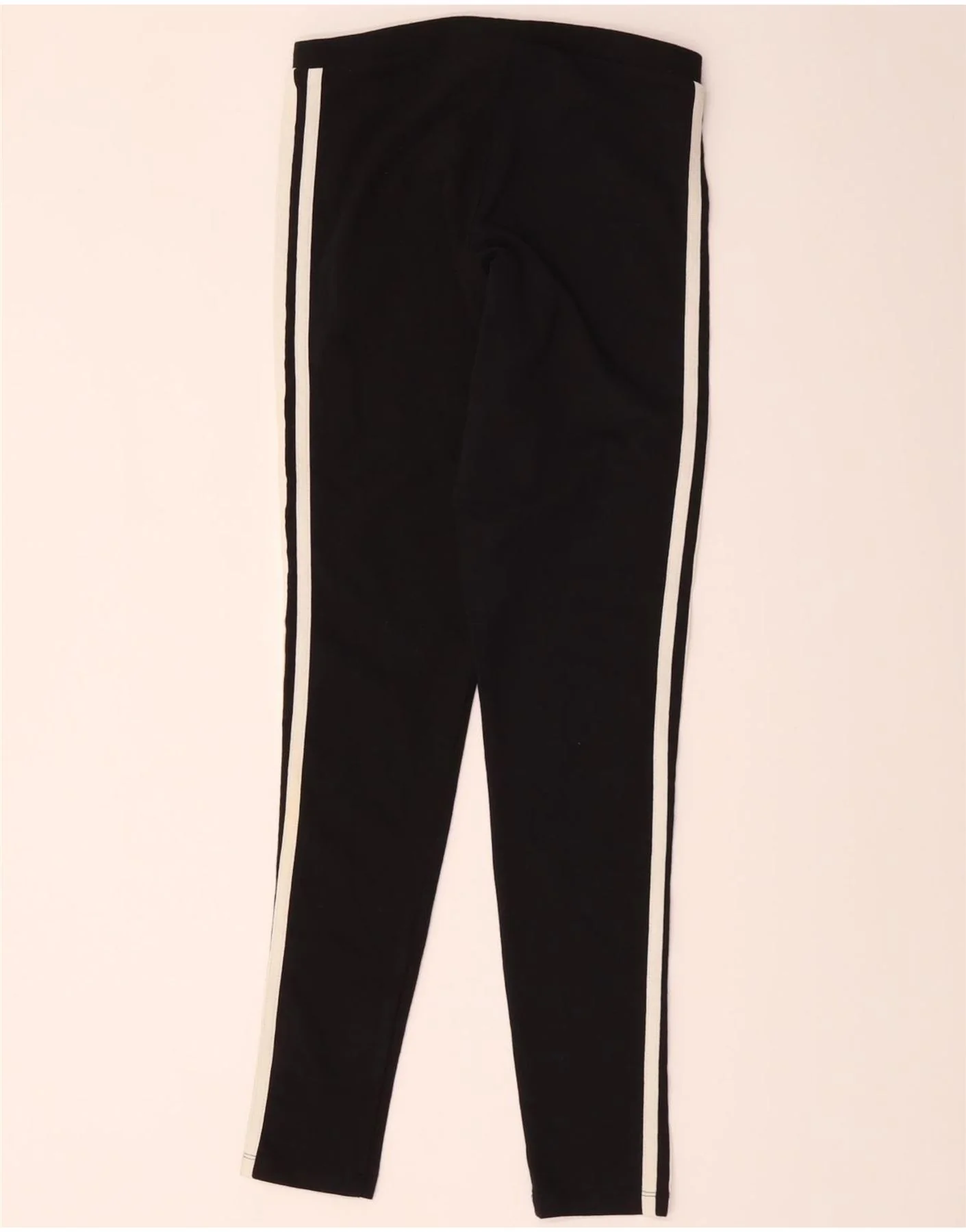 Adidas Womens Leggings UK 10 Small Black Cotton - Image 2