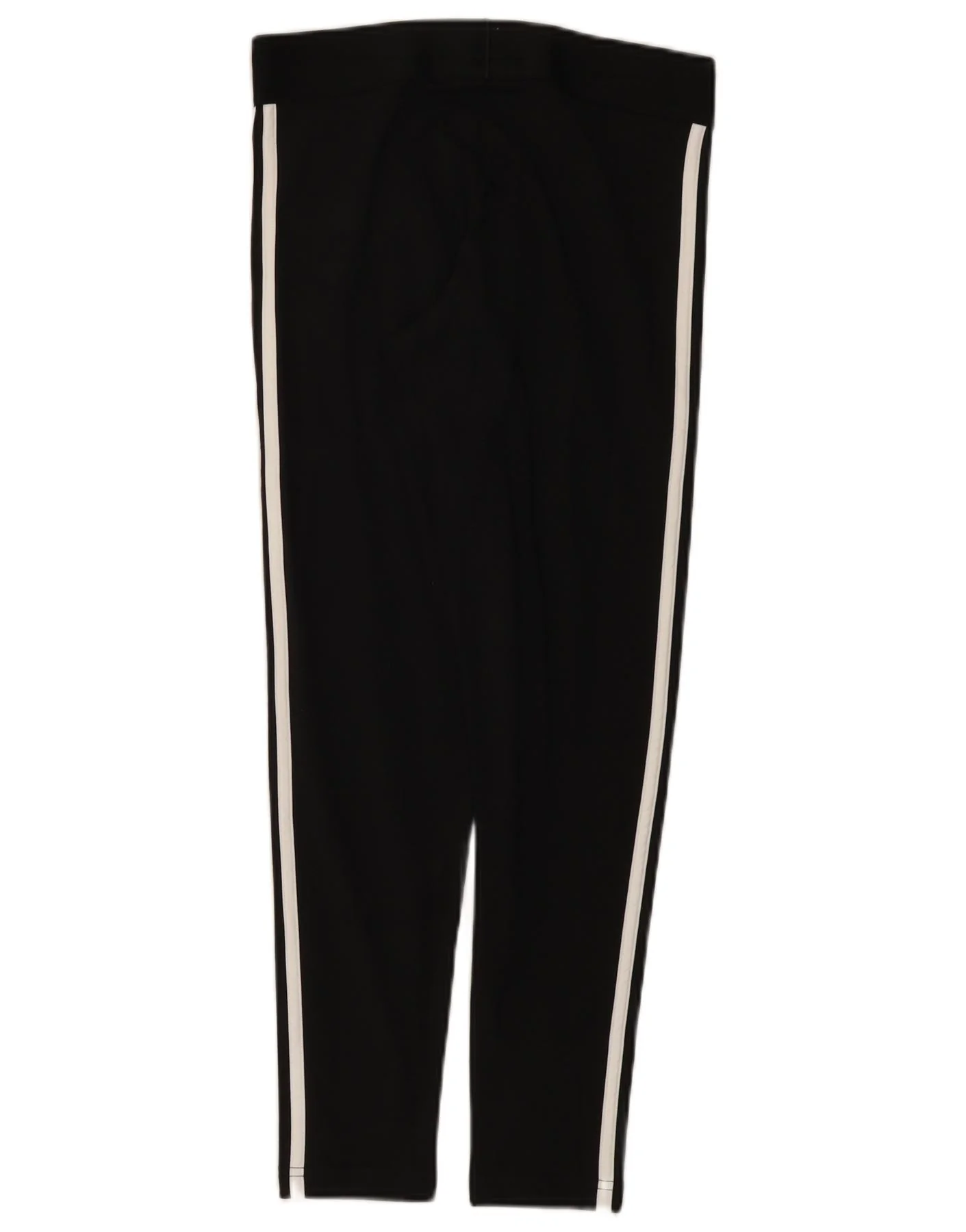 Adidas Womens Leggings UK 12/14 Medium Black Cotton - Image 2