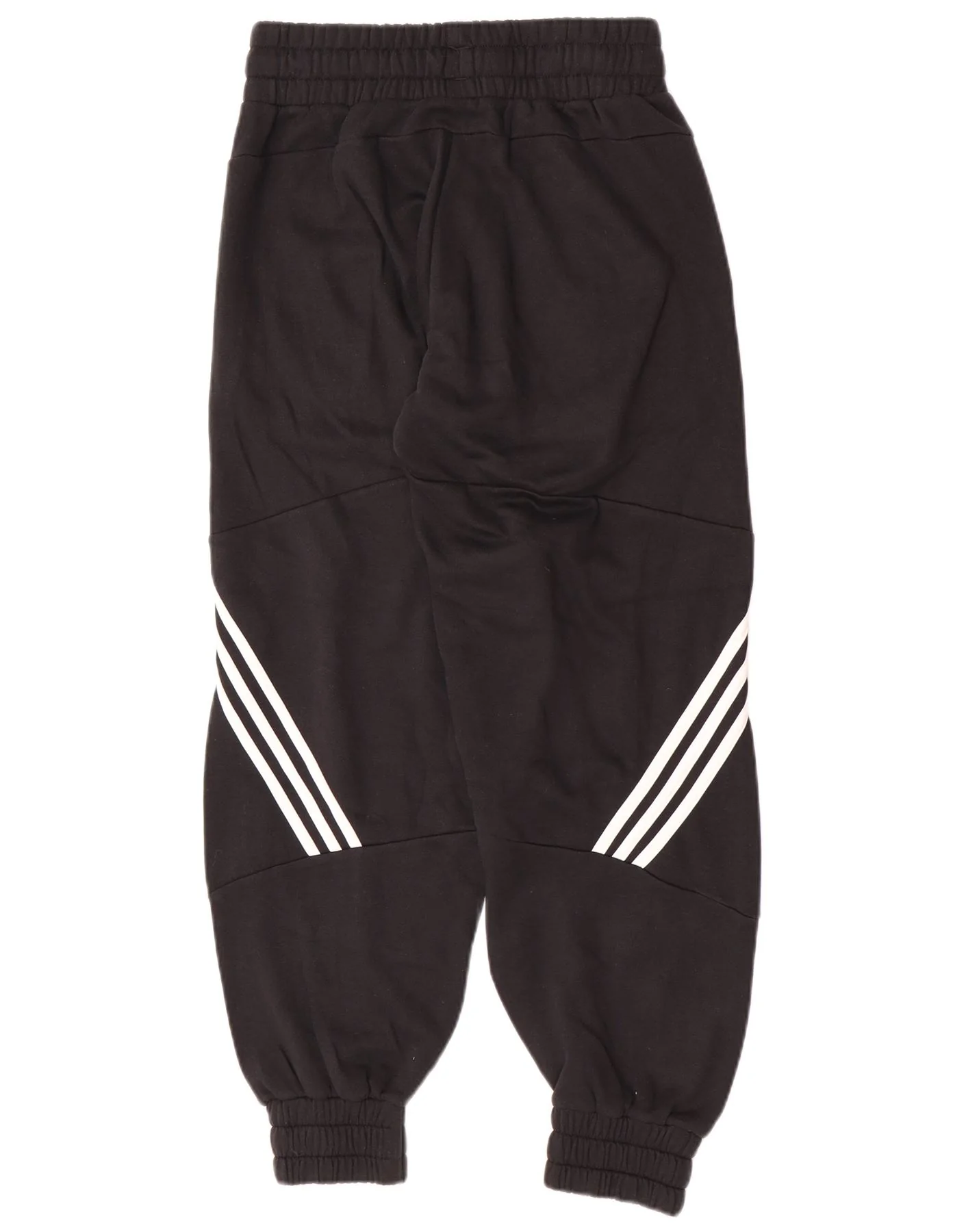 Adidas Womens Loose Fit Tracksuit Trousers Joggers UK 12/14 Medium Black - Image 2
