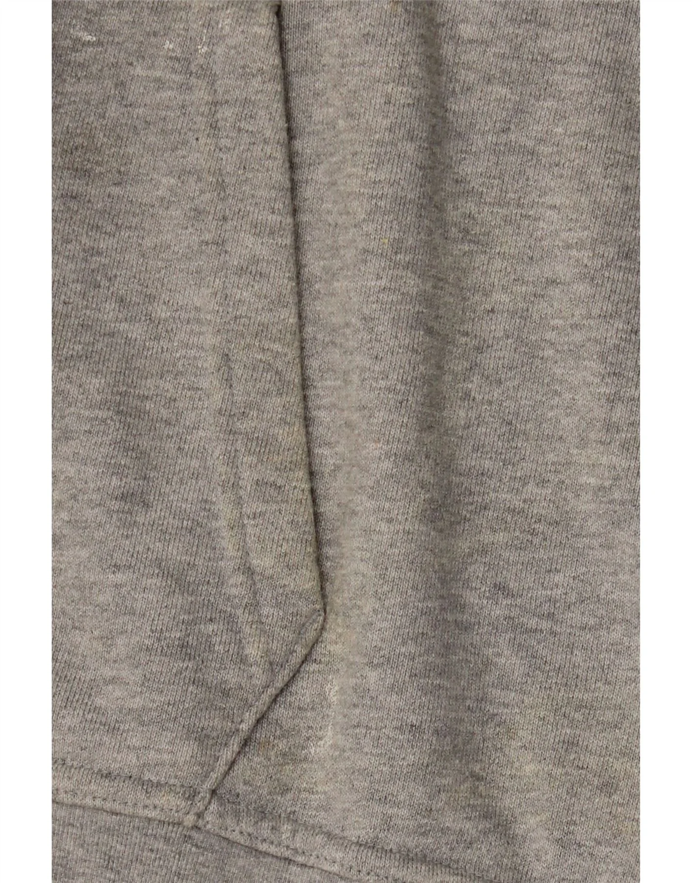 Adidas Womens Oversized Hoodie Jumper UK 14 Medium Grey Cotton - Image 4