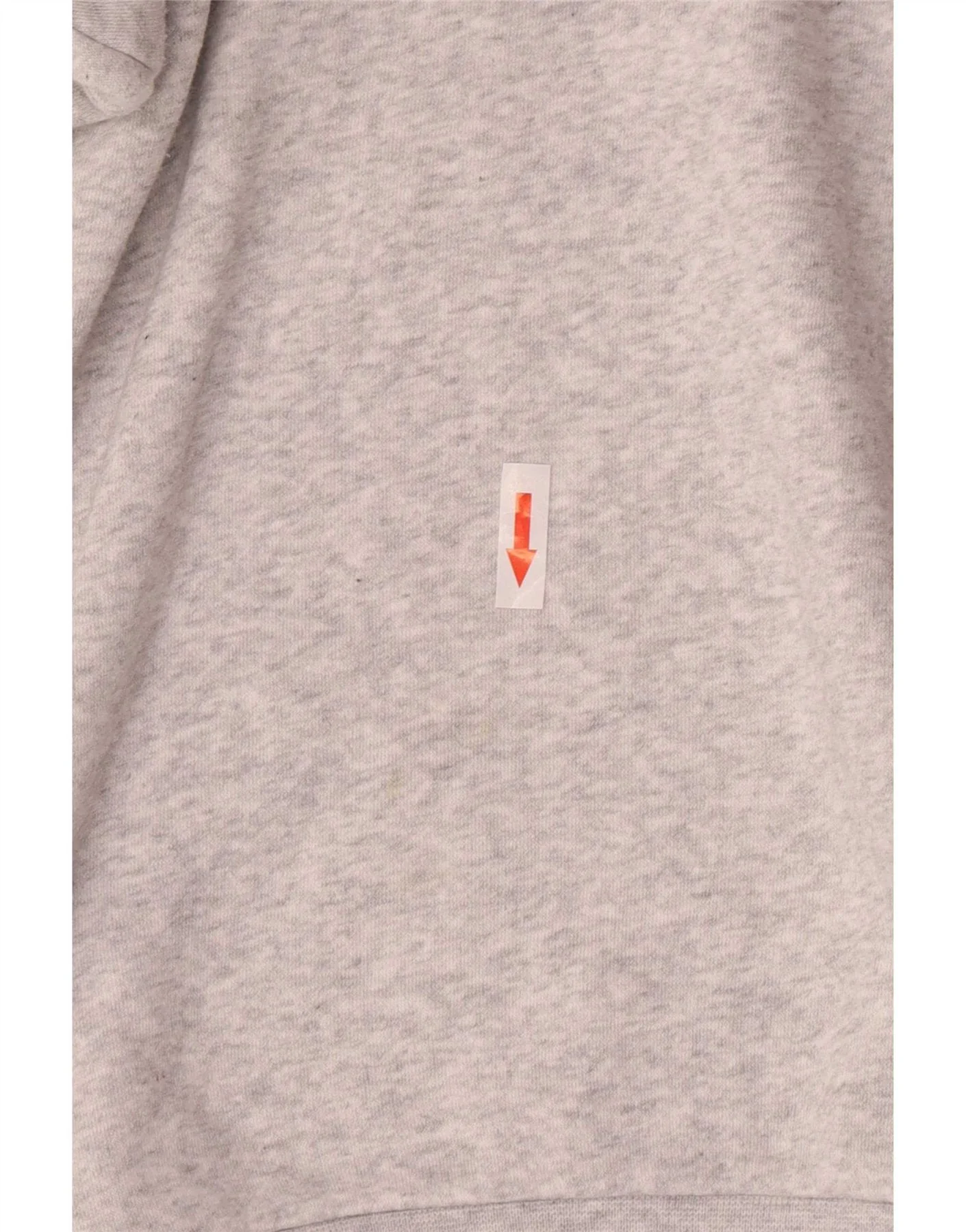 Adidas Womens Oversized Sweatshirt Jumper UK 14 Large Grey Cotton - Image 3
