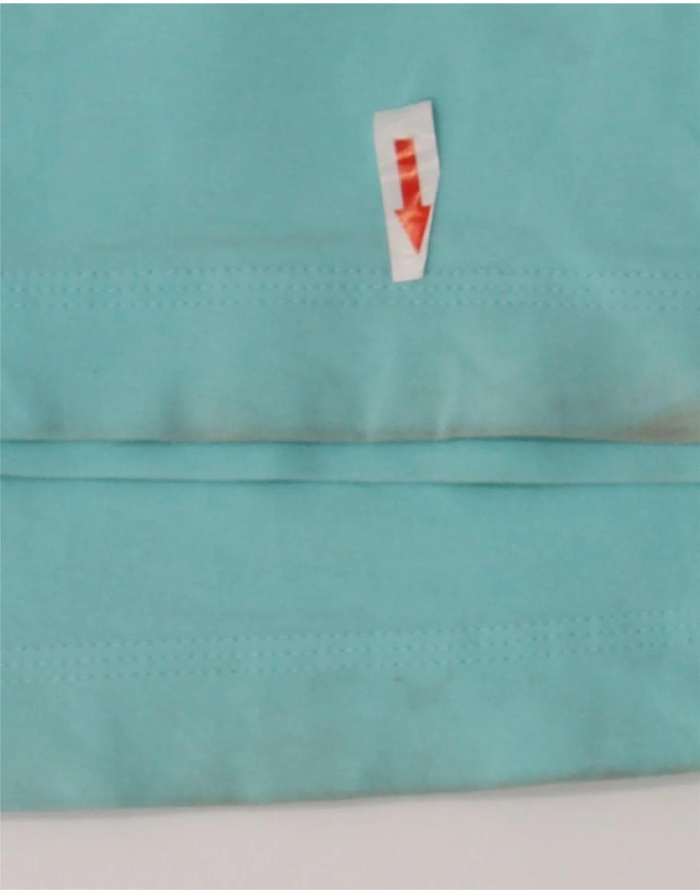 Adidas Womens Regular Tracksuit Trousers Medium Turquoise Cotton - Image 3
