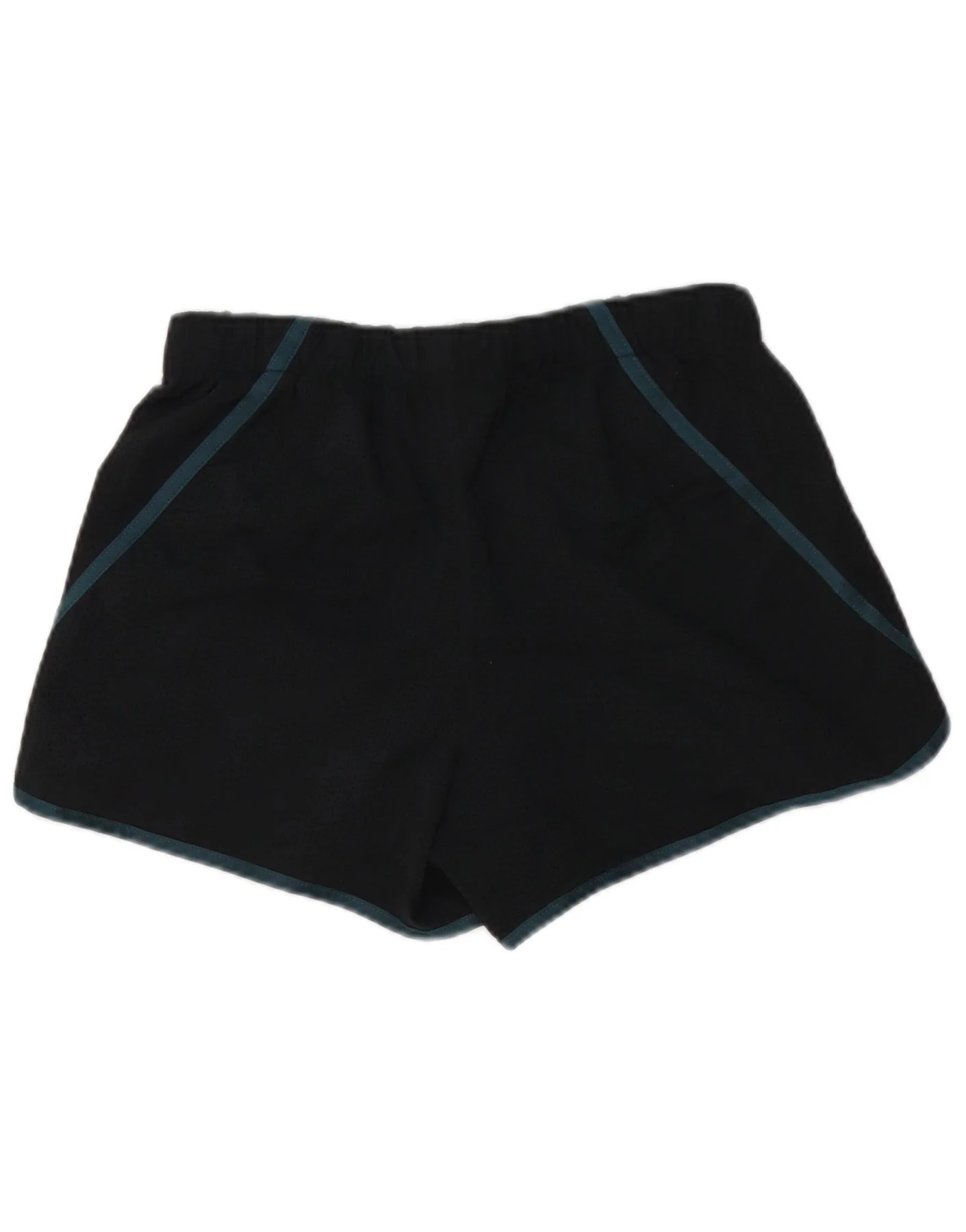 Adidas Womens Sport Shorts UK 10 Small Black Polyester - Image 2
