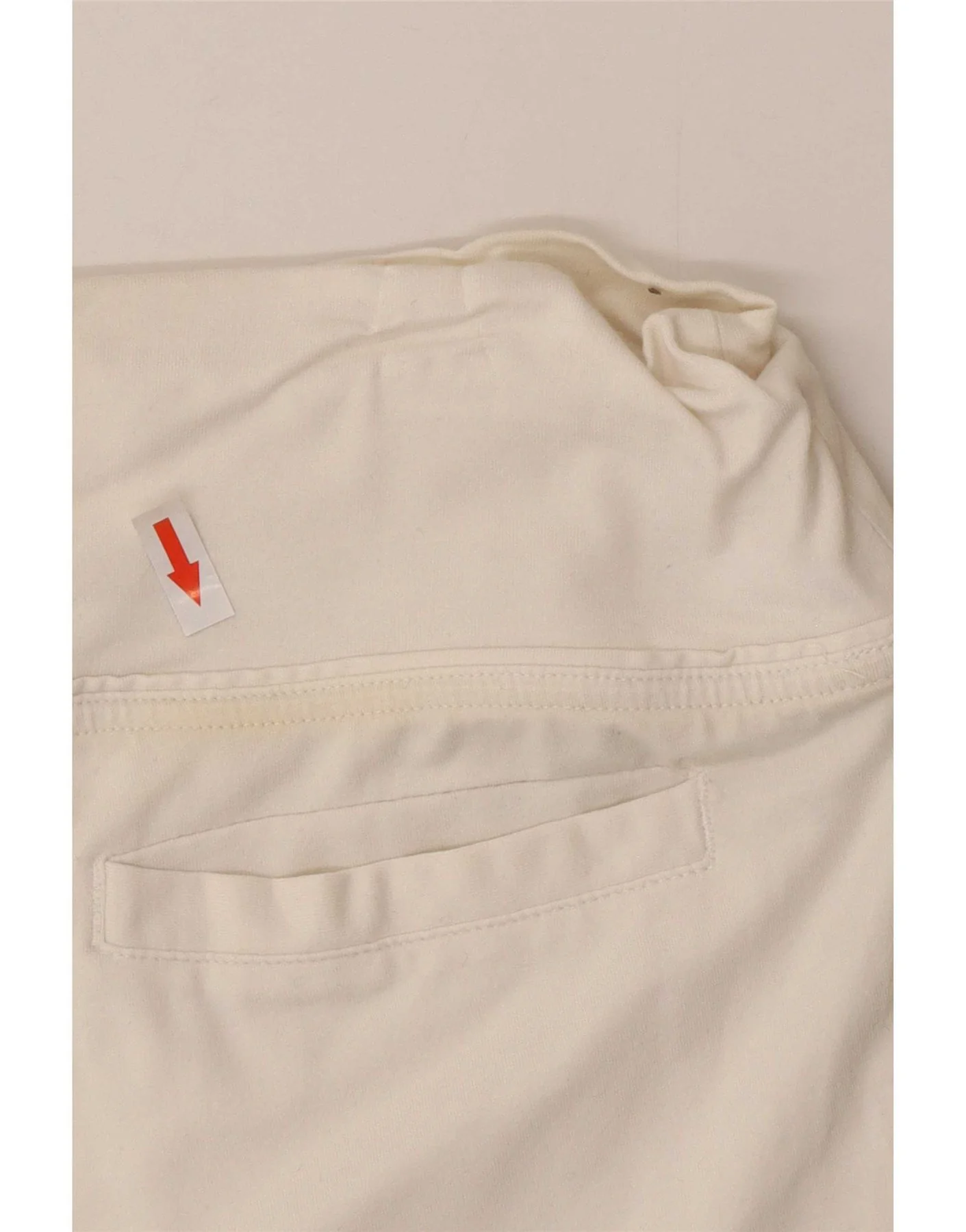 Adidas Womens Sport Shorts UK 18 XL White Cotton - Image 3