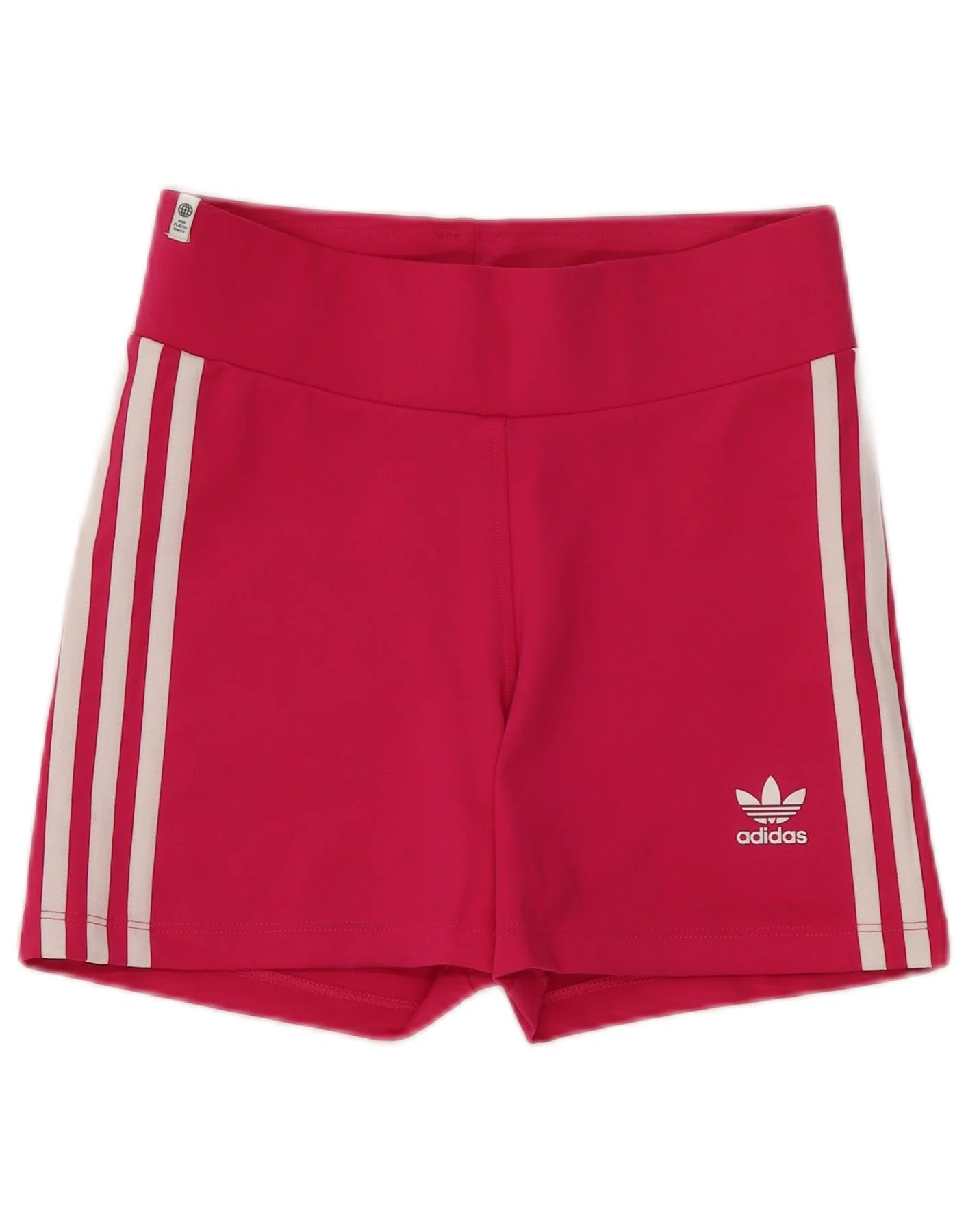 Adidas Womens Sport Shorts UK 8 Small Pink Polyester Sports