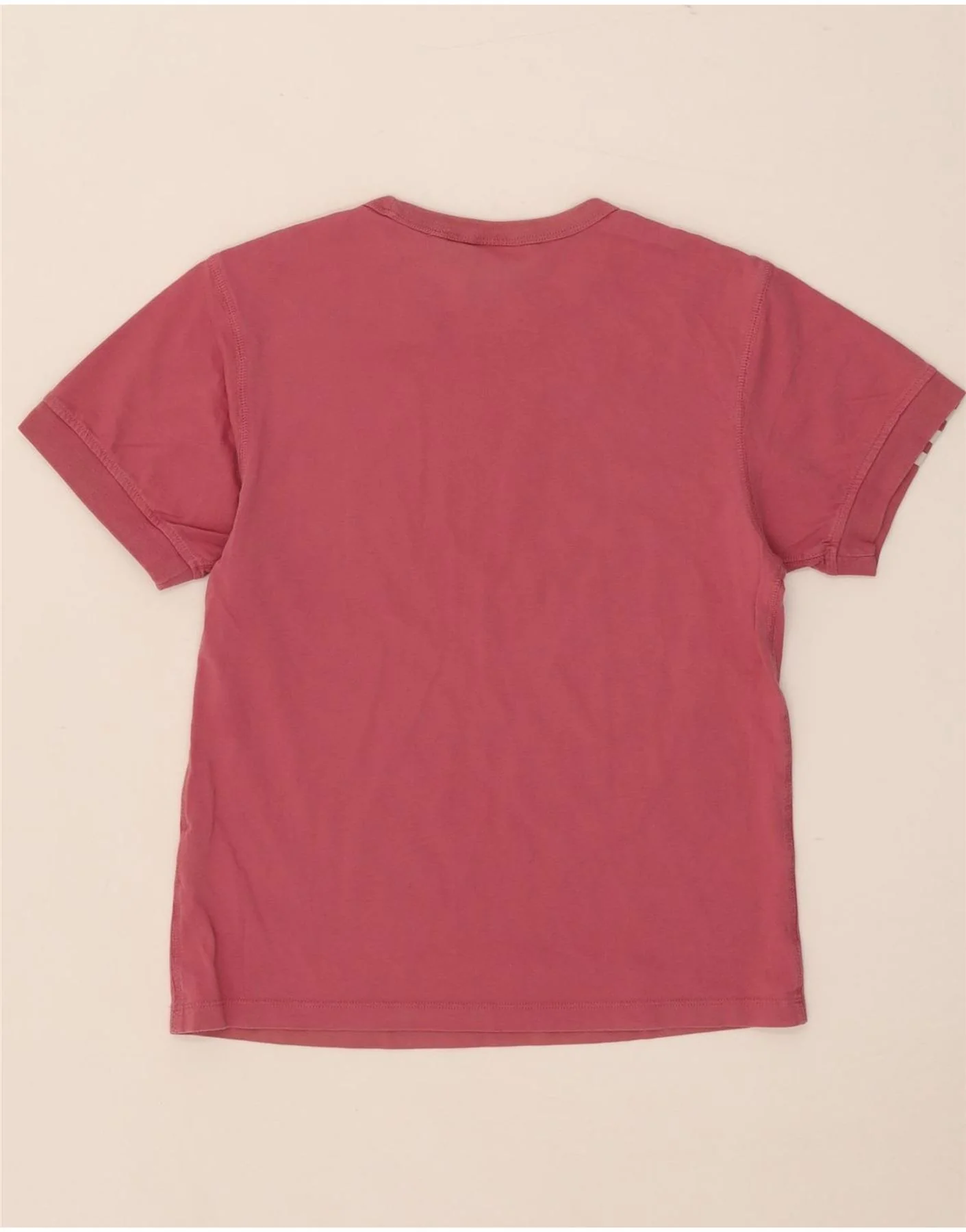 Adidas Womens T-Shirt Top UK 10 Small Pink Cotton - Image 2
