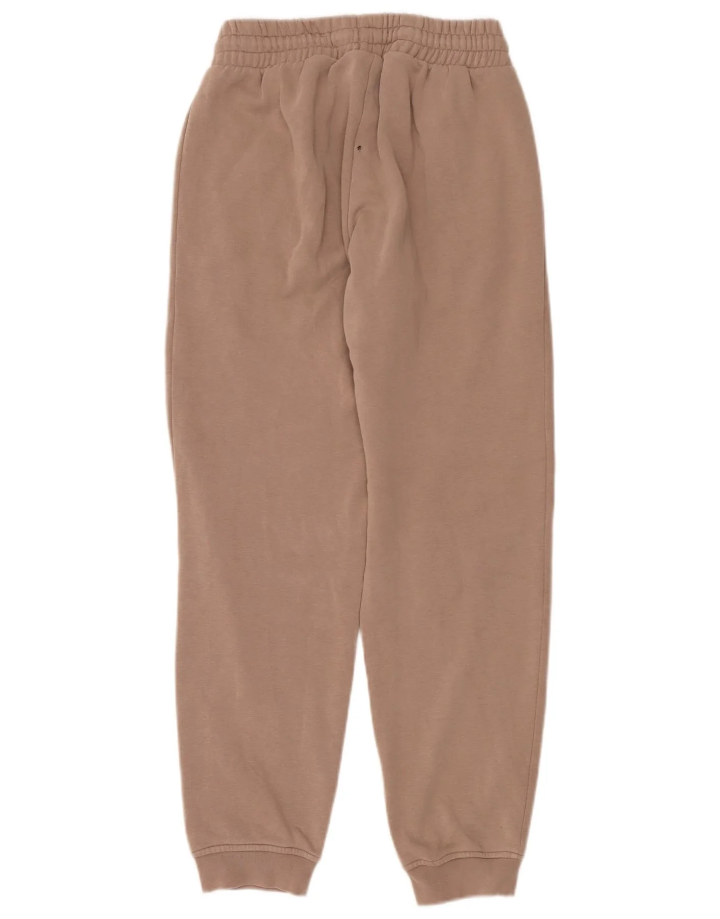 Adidas Womens Tracksuit Trousers Joggers UK 10 Small Brown Cotton - Image 2