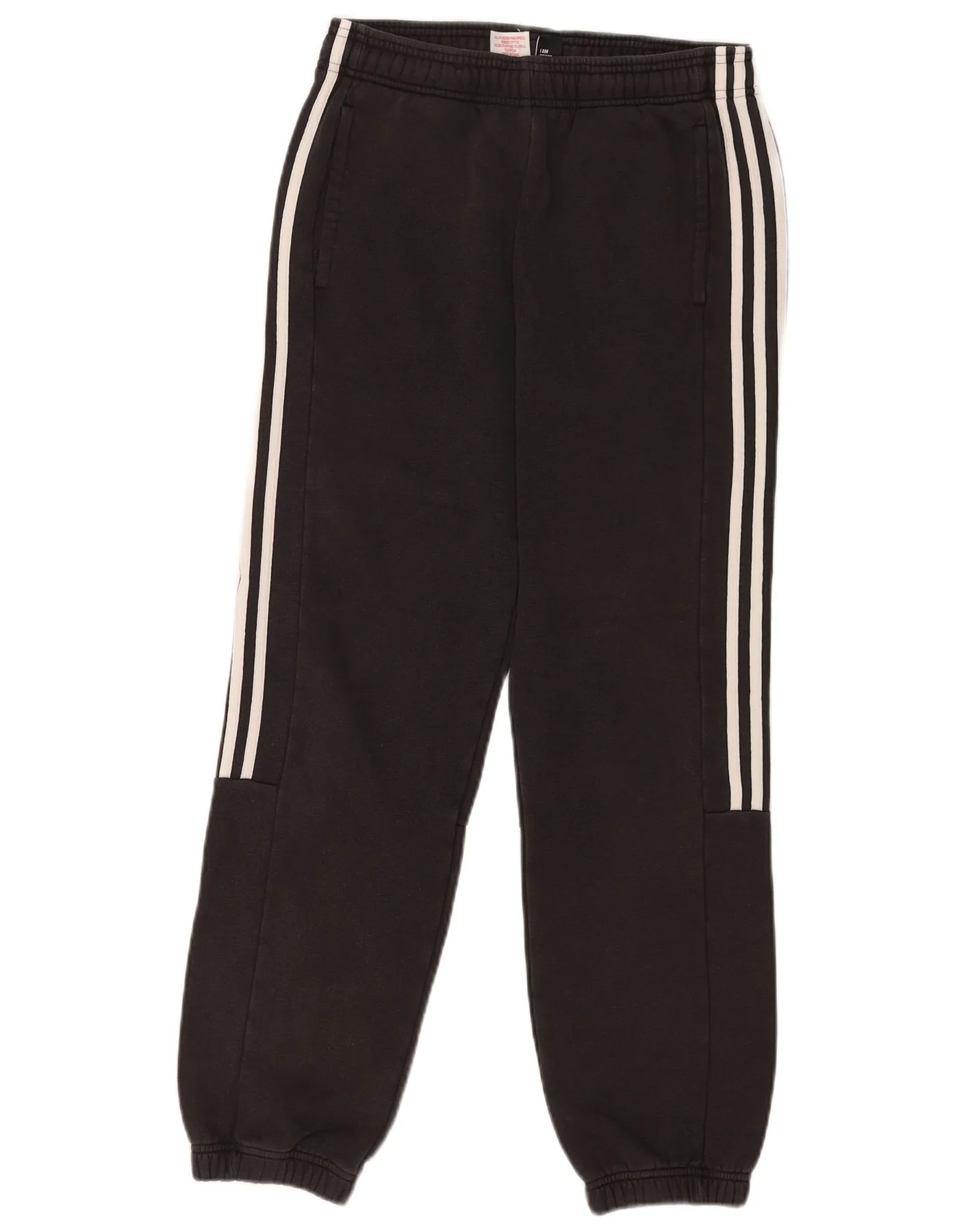 Adidas Womens Tracksuit Trousers Joggers UK 12 Medium Black
