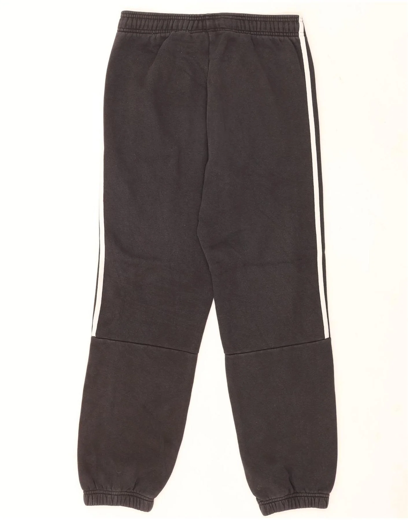 Adidas Womens Tracksuit Trousers Joggers UK 12 Medium Black - Image 2