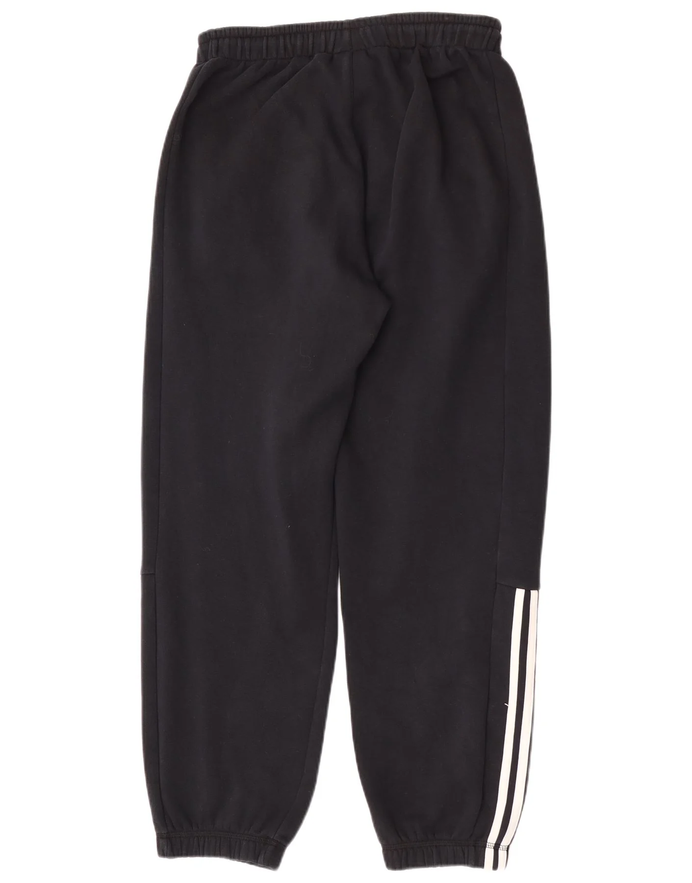 Adidas Womens Tracksuit Trousers Joggers UK 12 Medium Black Cotton - Image 2