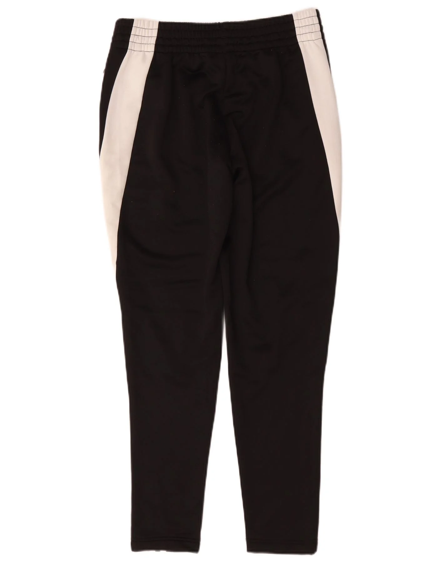 Adidas Womens Tracksuit Trousers UK 10 Small Black Colourblock Polyester - Image 2