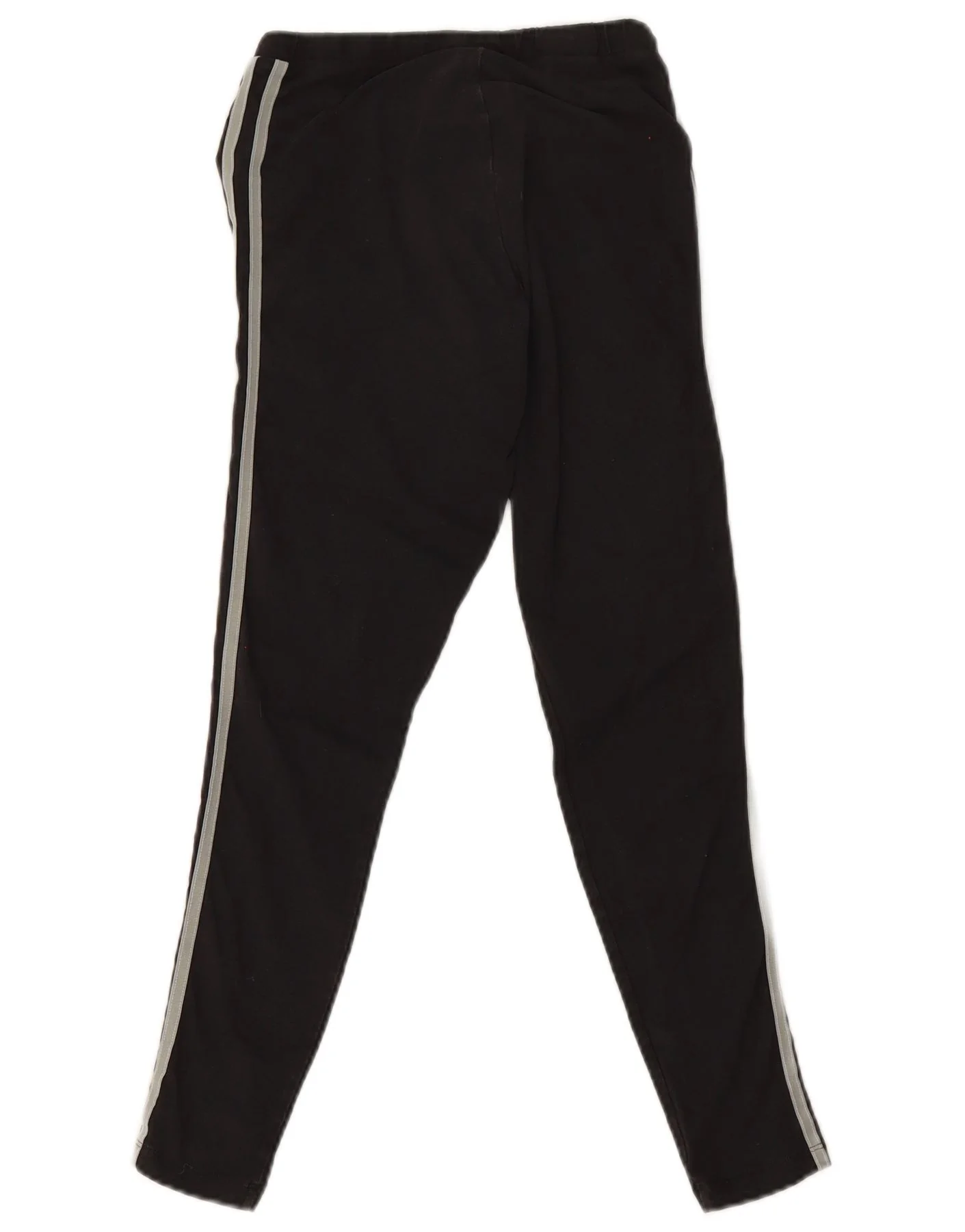 Adidas Womens Tracksuit Trousers UK 10 Small Black Cotton Sports - Image 2