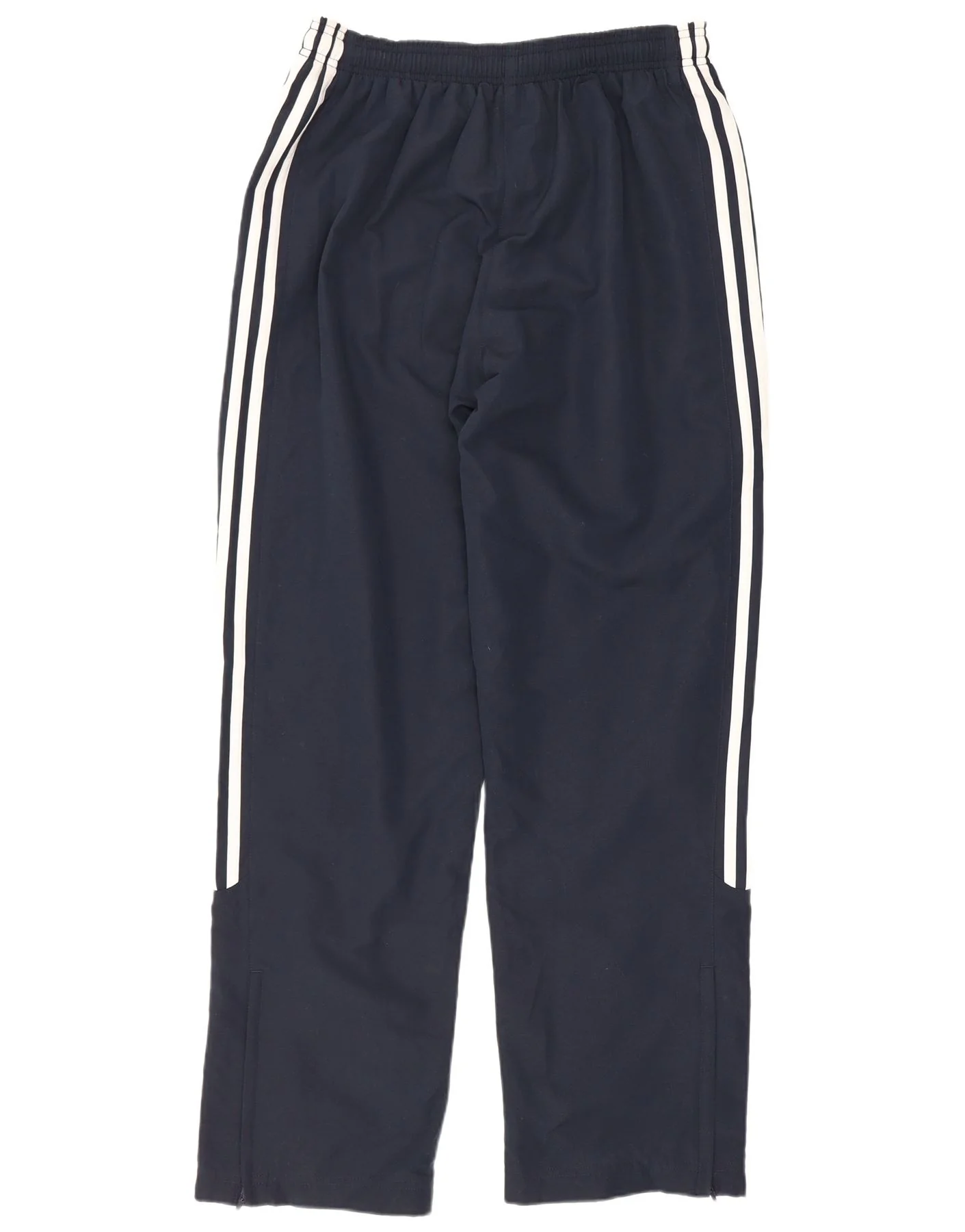 Adidas Womens Tracksuit Trousers UK 12 Medium Navy Blue Polyester Sports - Image 2