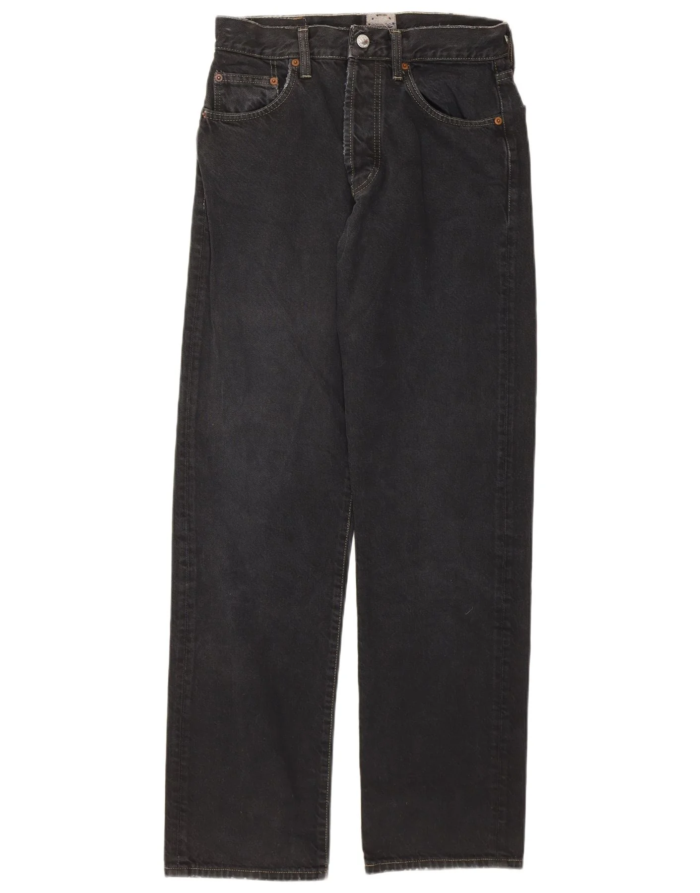 Americanino Mens High Waist Jeans W30 L31 Grey Cotton