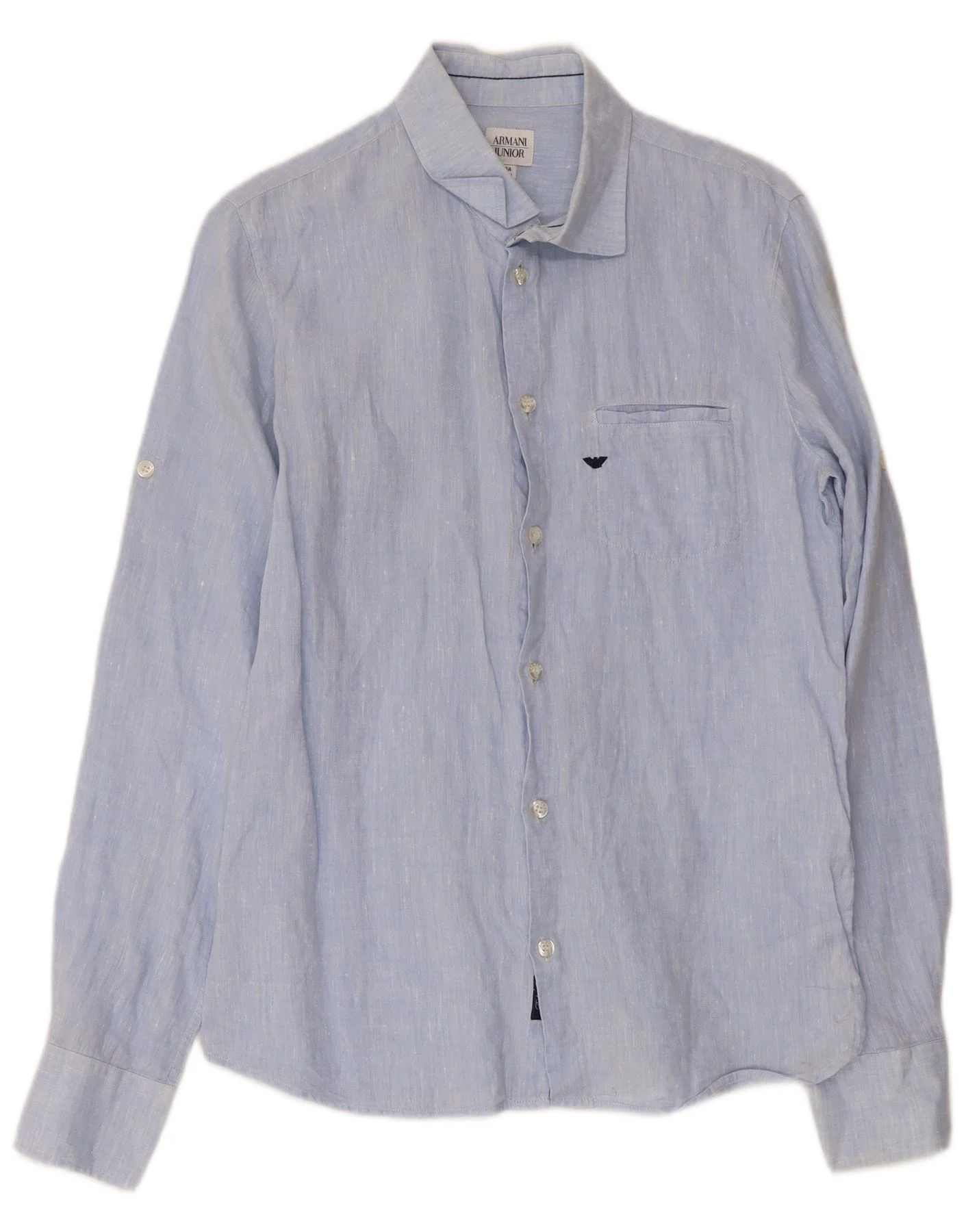 Armani Boys Shirt 14-15 Years Blue