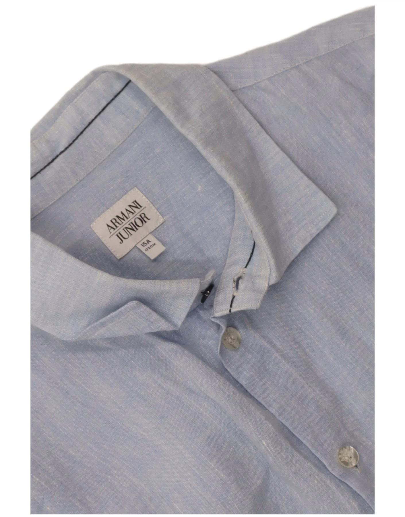 Armani Boys Shirt 14-15 Years Blue - Image 3