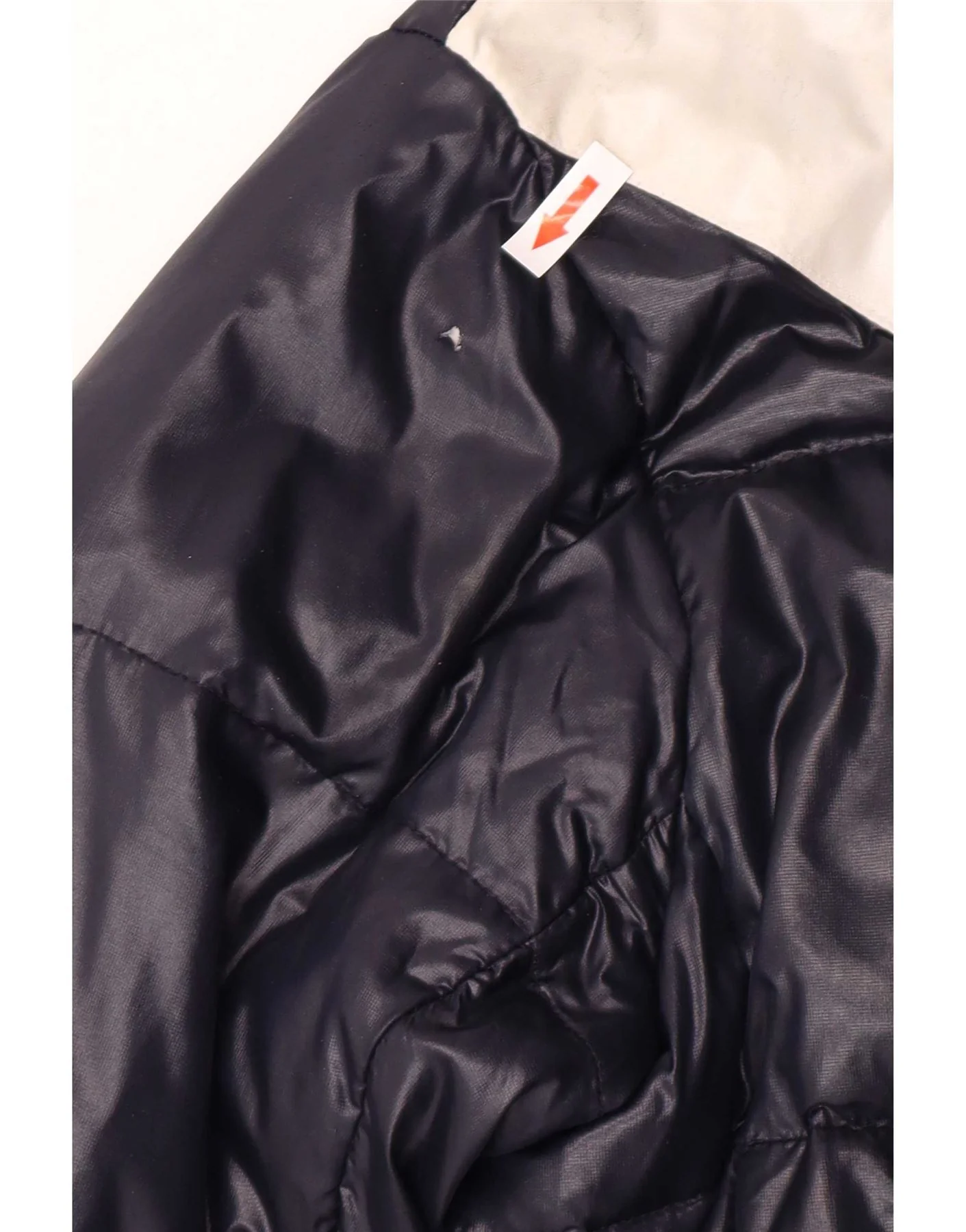 Armani Junior Boys Hooded Padded Jacket 15-16 Years Navy Blue Colourblock - Image 5