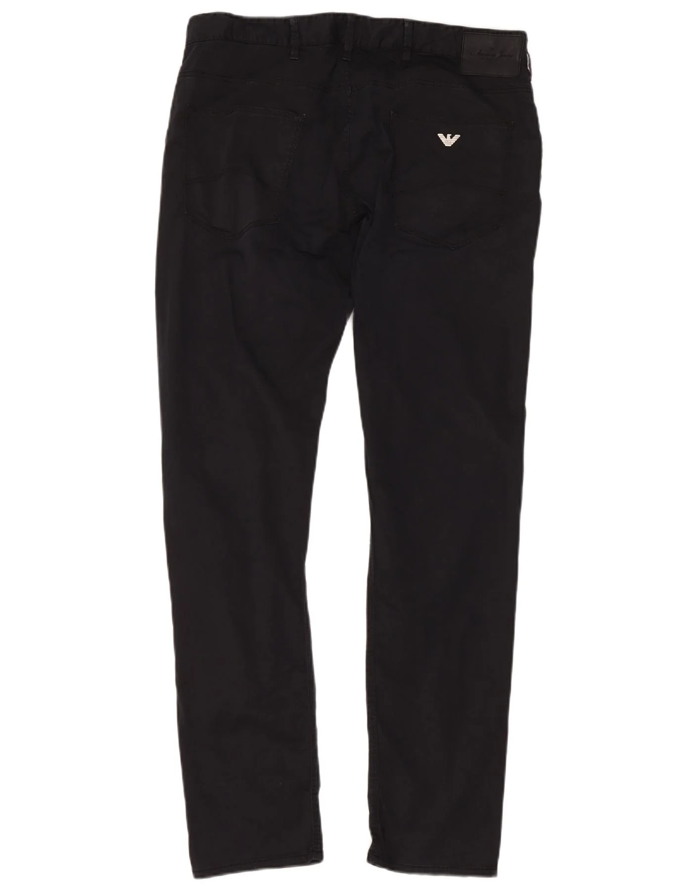 Armani Mens Slim Jeans W36 L32 Navy Blue Cotton - Image 2