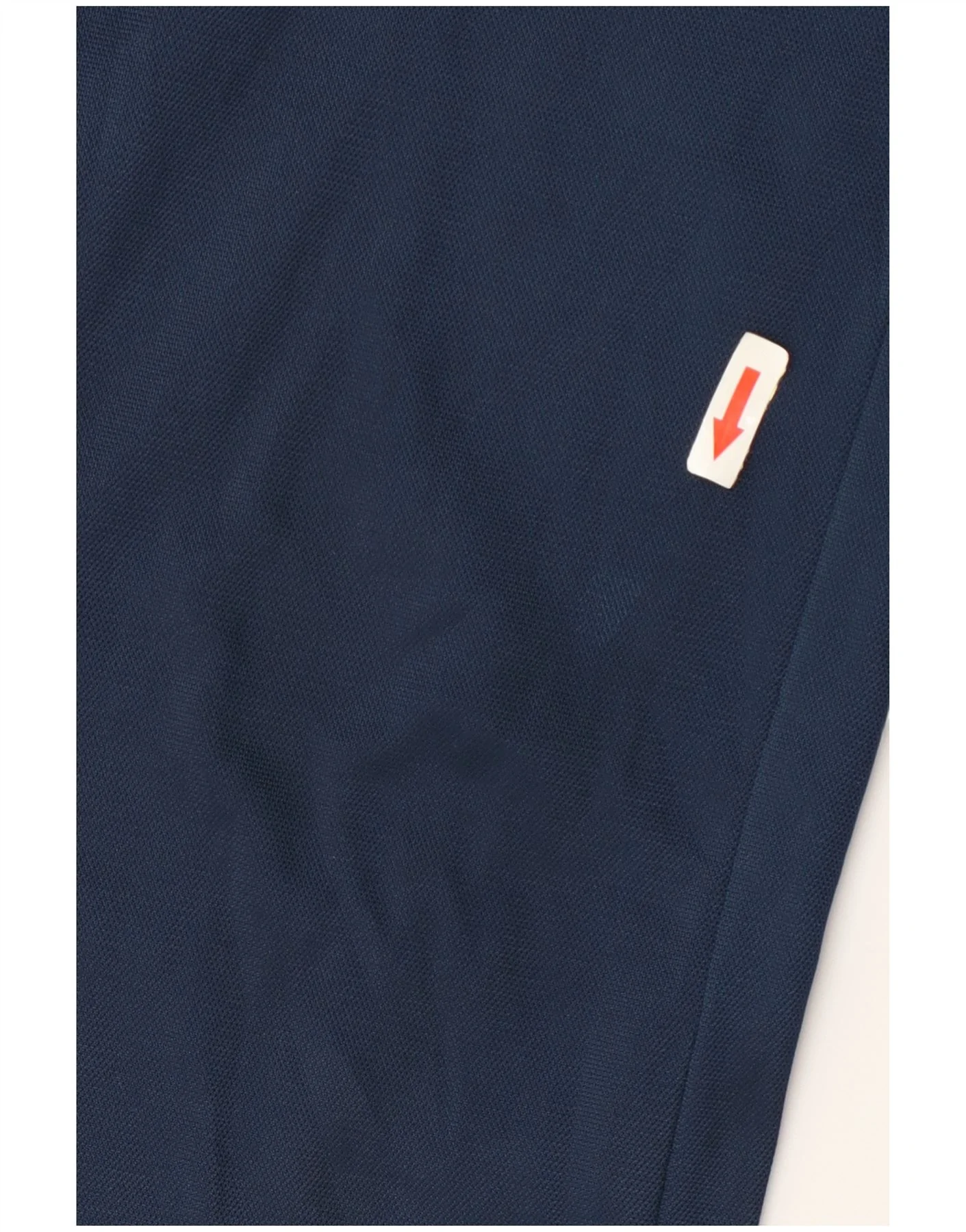 Asics Mens Tracksuit Trousers Medium Navy Blue Polyester - Image 3