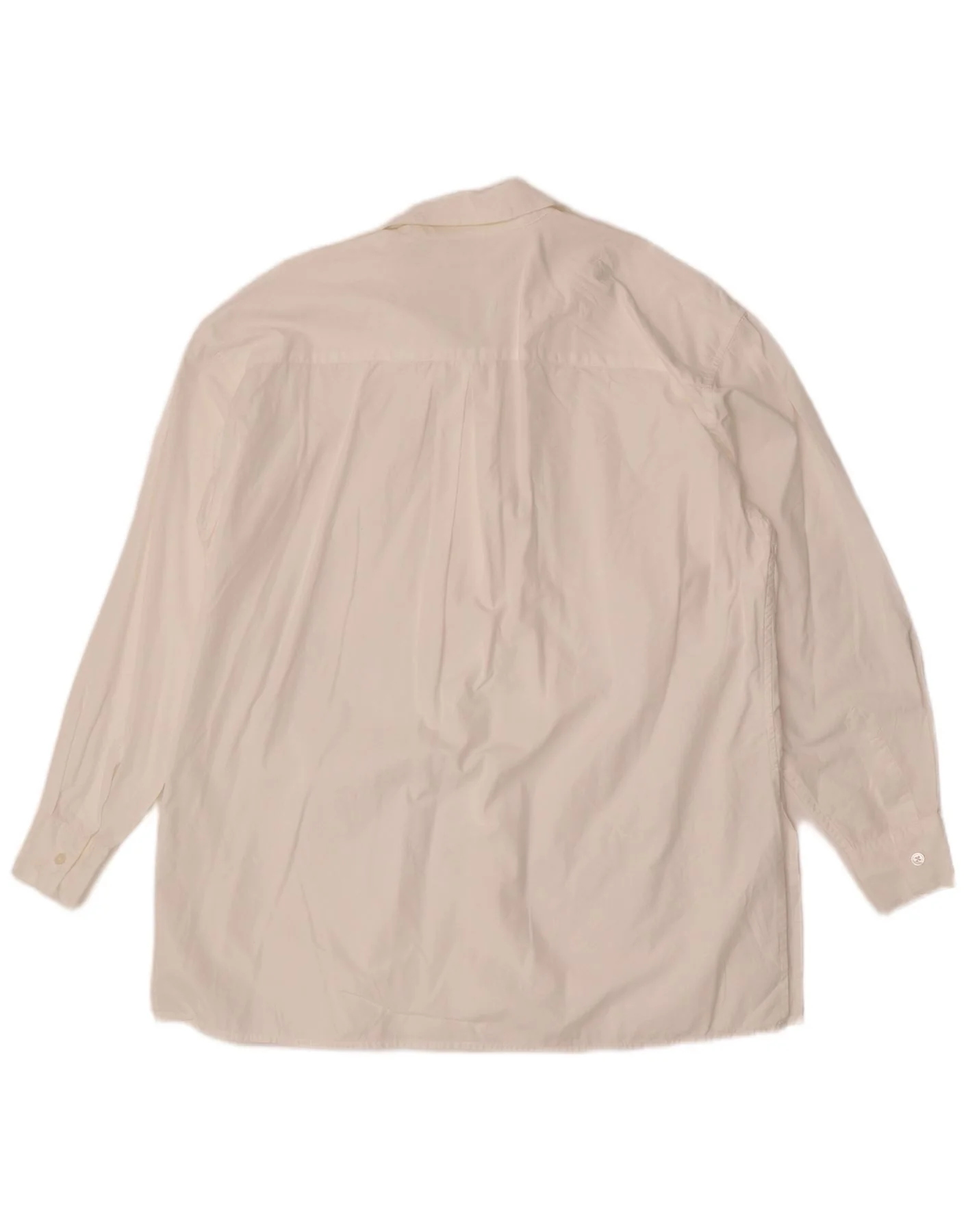 Banana Republic Womens Oversized Shirt UK 14 Medium White Cotton - Image 2