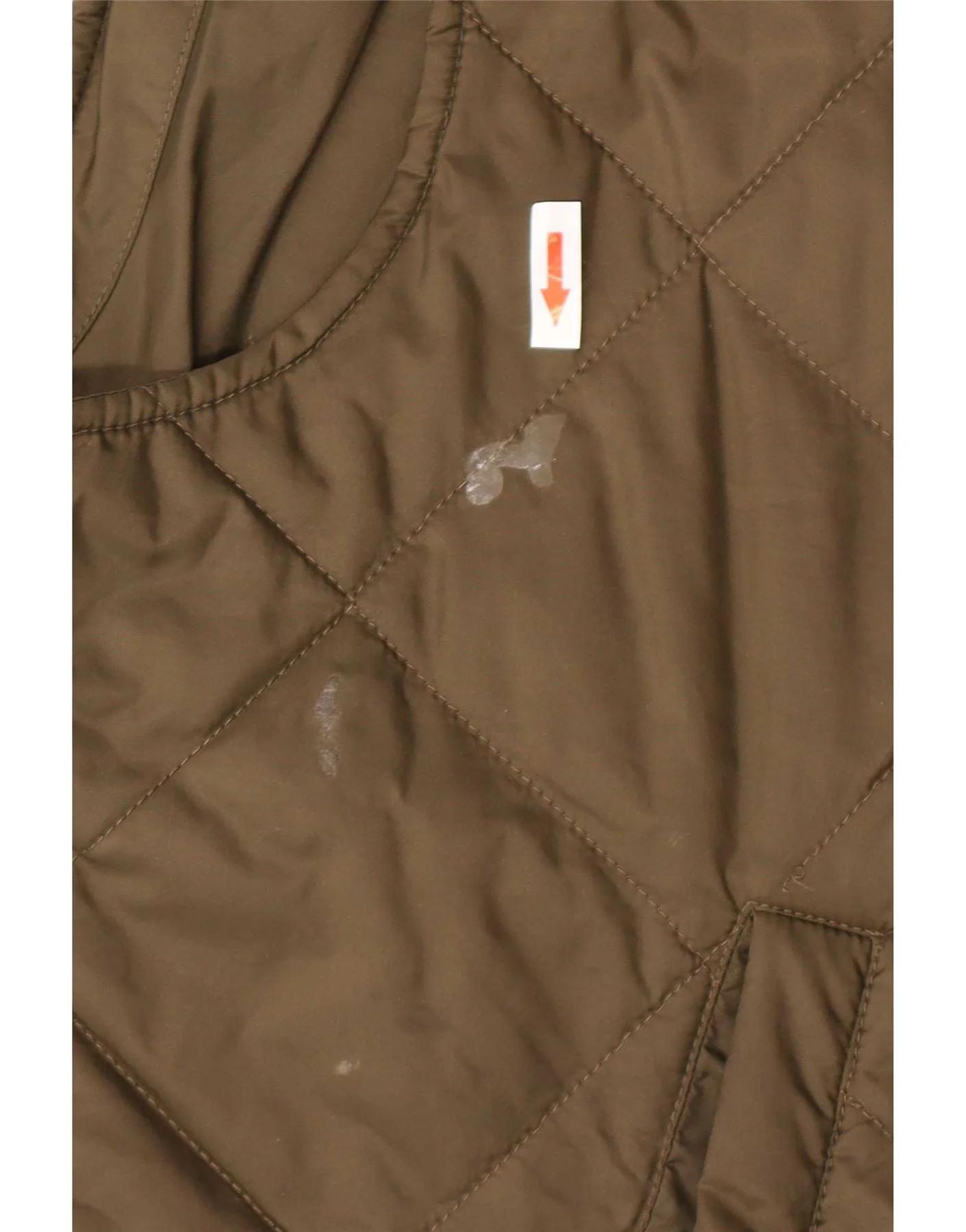 Barbour Mens Quilted Gilet UK 42 XL Khaki Polyamide - Image 3