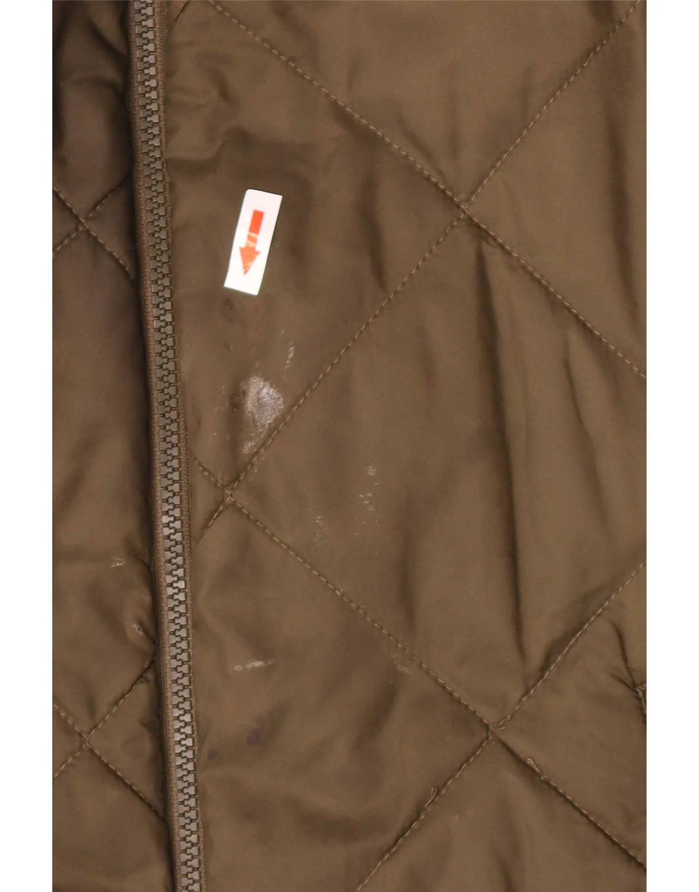 Barbour Mens Quilted Gilet UK 42 XL Khaki Polyamide - Image 4