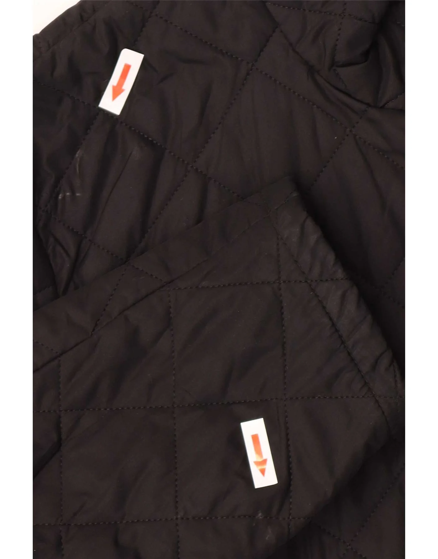 Barbour Mens Quilted Jacket UK 38 Medium Black Polyester - Image 3