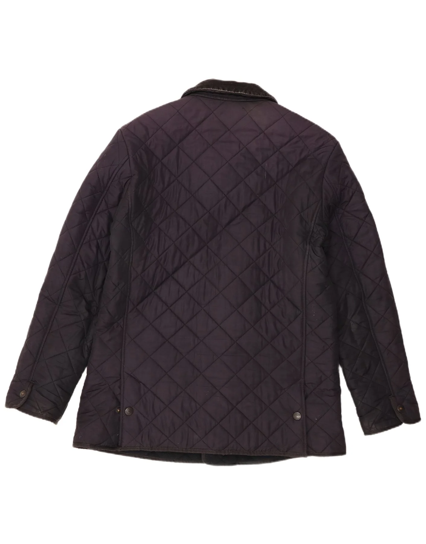 Barbour Mens Quilted Jacket UK 38 Medium Navy Blue - Image 2