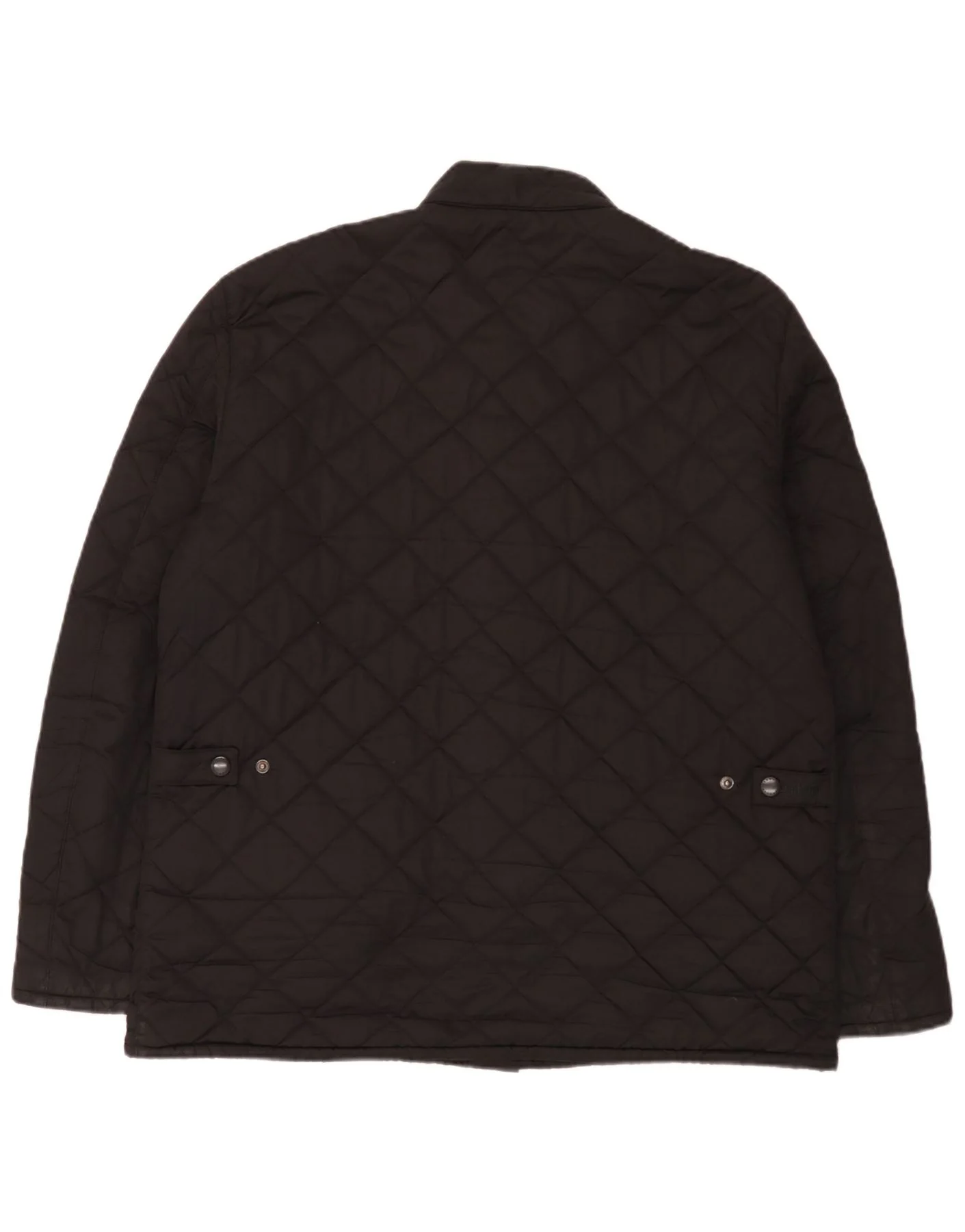 Barbour Mens Quilted Jacket UK 42 XL Black Polyester - Image 2