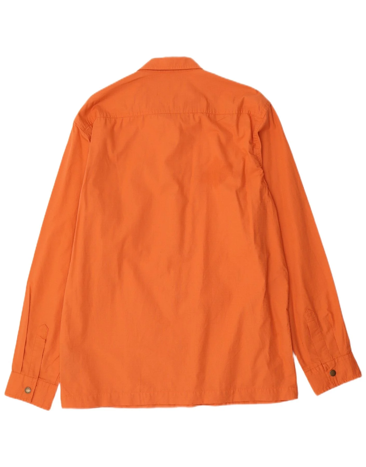 Barbour Mens Utility Jacket UK 40 Large Orange Cotton - Image 2