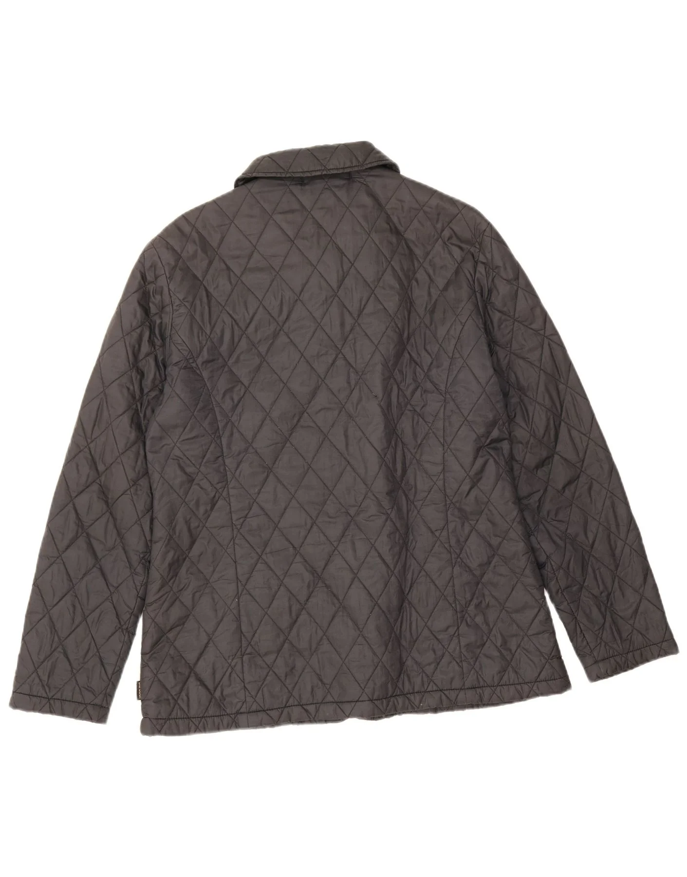 Barbour Womens Quilted Jacket UK 14 Large Black - Image 2