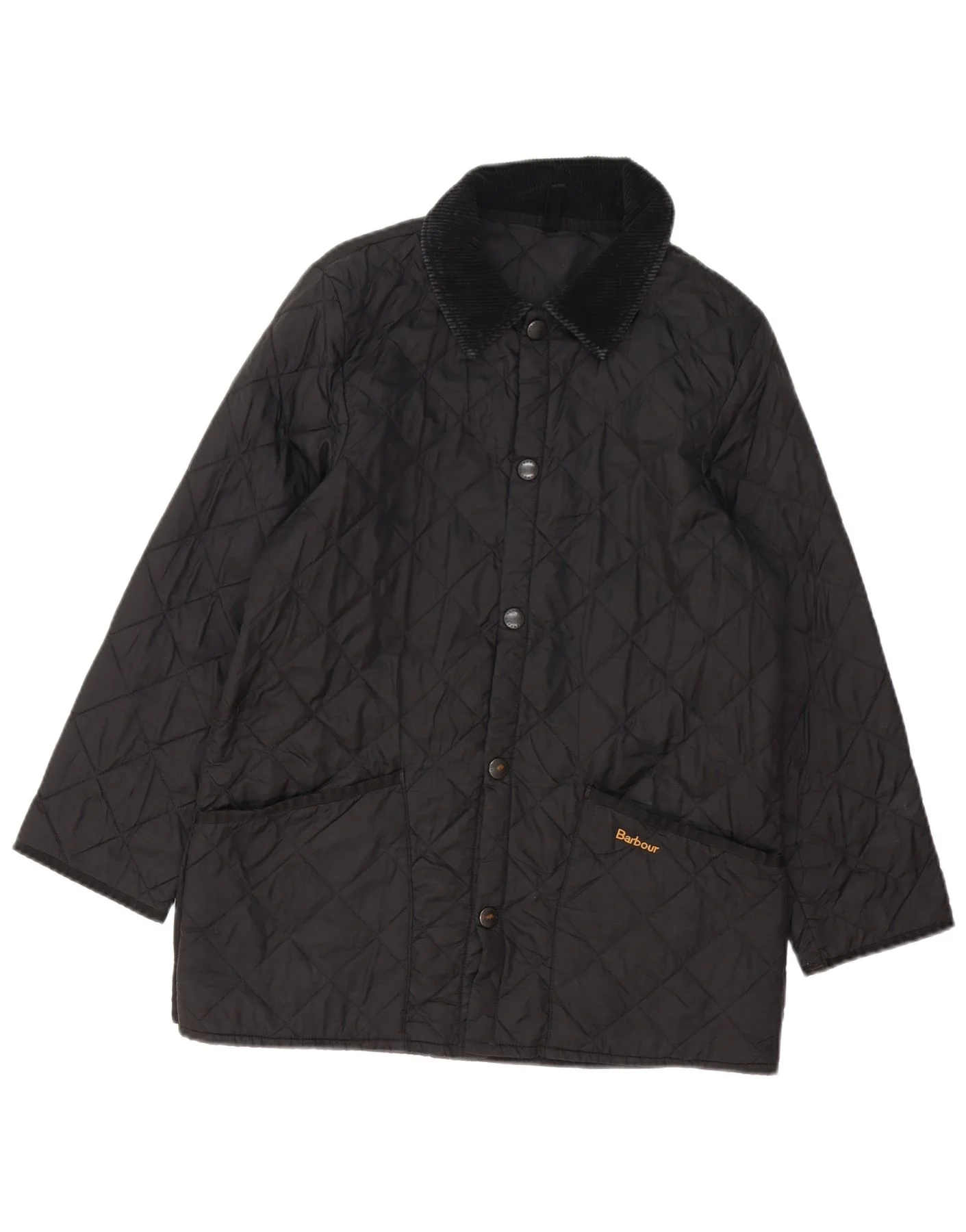 Barbour Womens Quilted Jacket UK 18 XL Black Polyamide