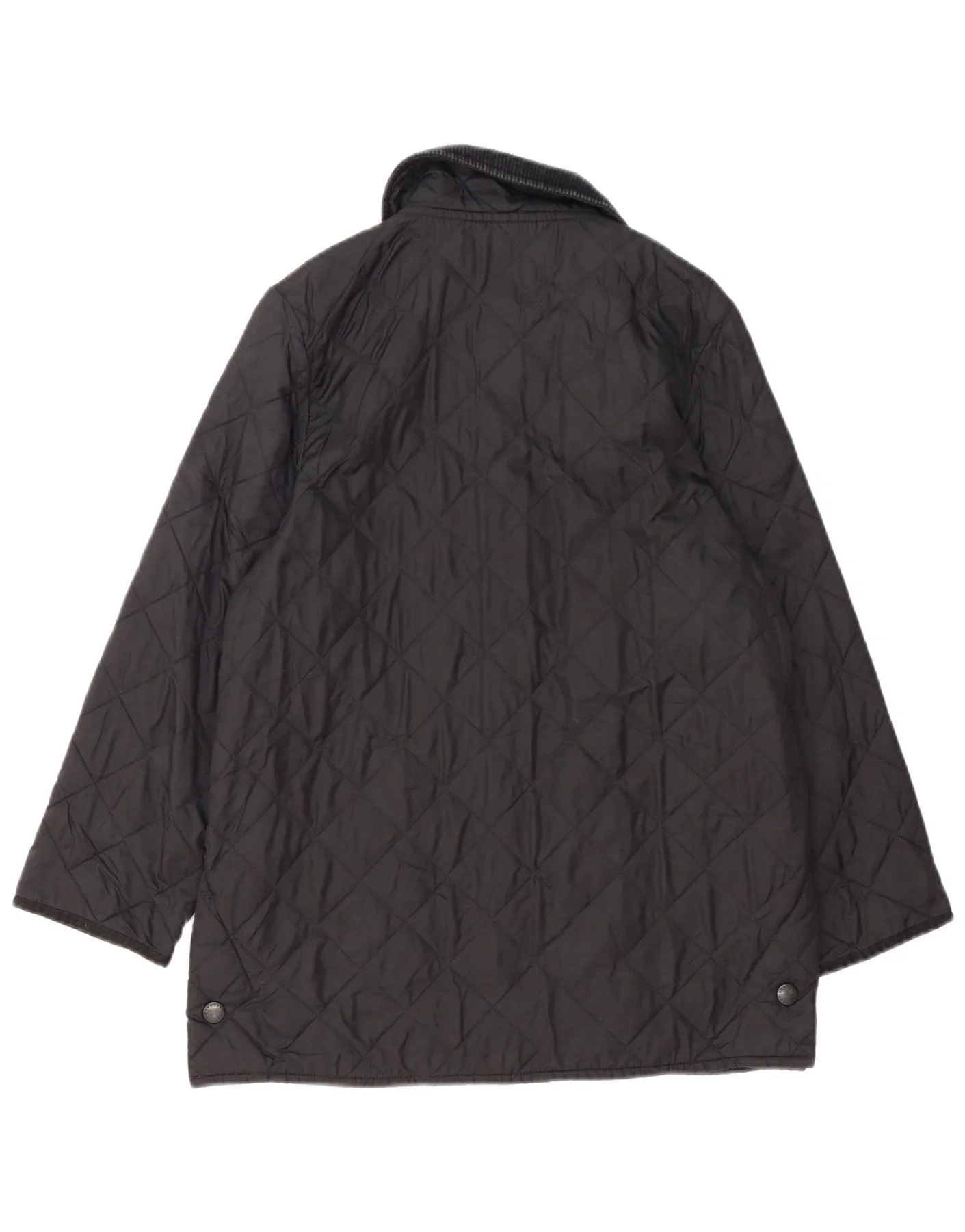 Barbour Womens Quilted Jacket UK 18 XL Black Polyamide - Image 2