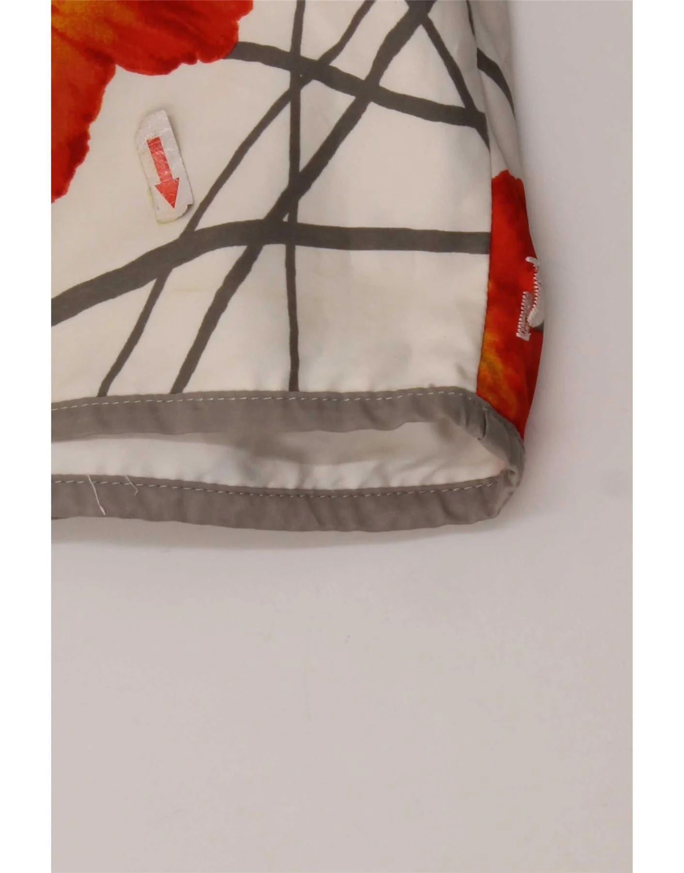 Bear Mens Reversible Swimming Shorts Medium White Polyester - Image 9