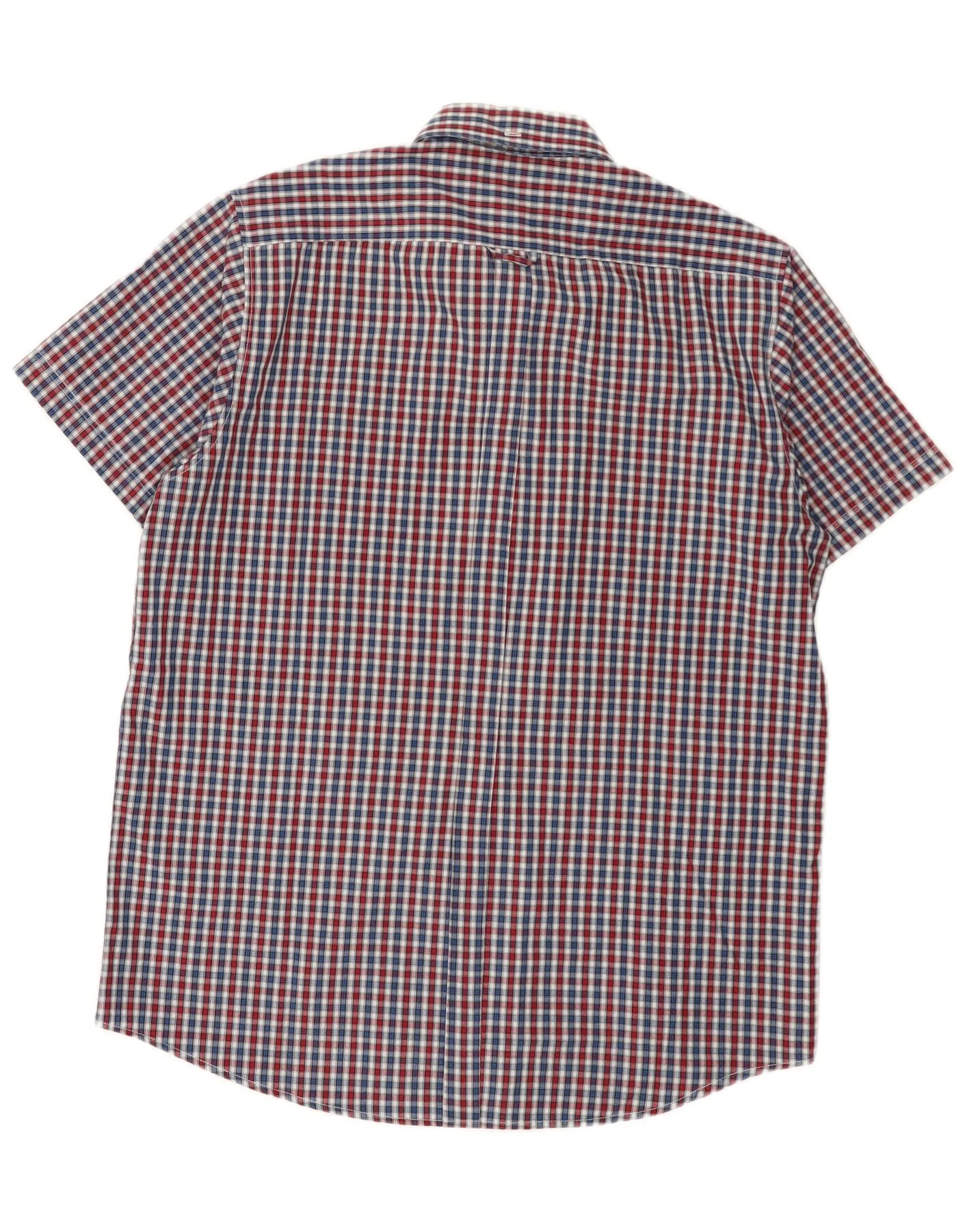 Ben Sherman Mens Short Sleeve Shirt XL Multicoloured Gingham - Image 2