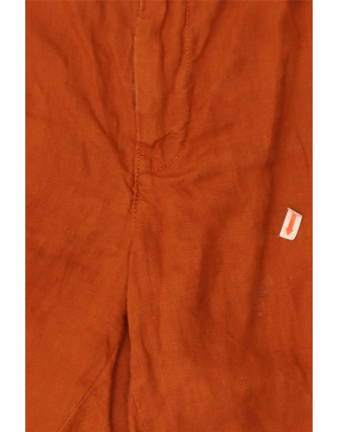 Benetton Mens Chino Shorts IT 56 3XL W44 Brown Linen - Image 3