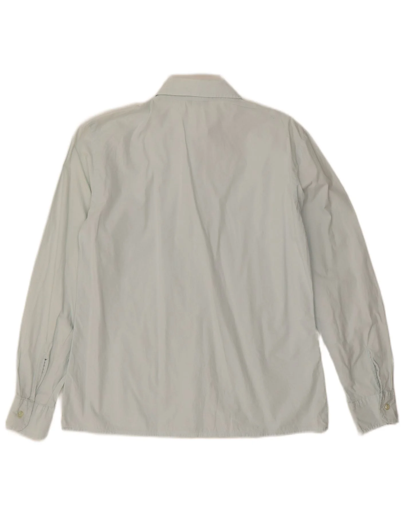 Benetton Womens Shirt UK 12 Medium Blue - Image 2
