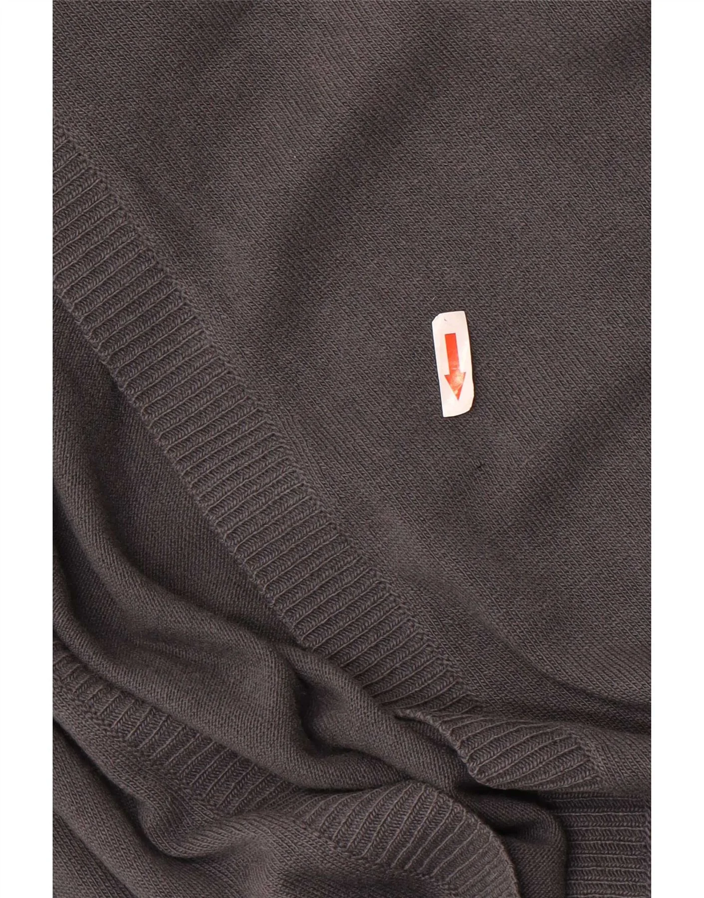 Benetton Womens Sleeveless Jumper Dress UK 16 Large Grey Lambswool - Image 5