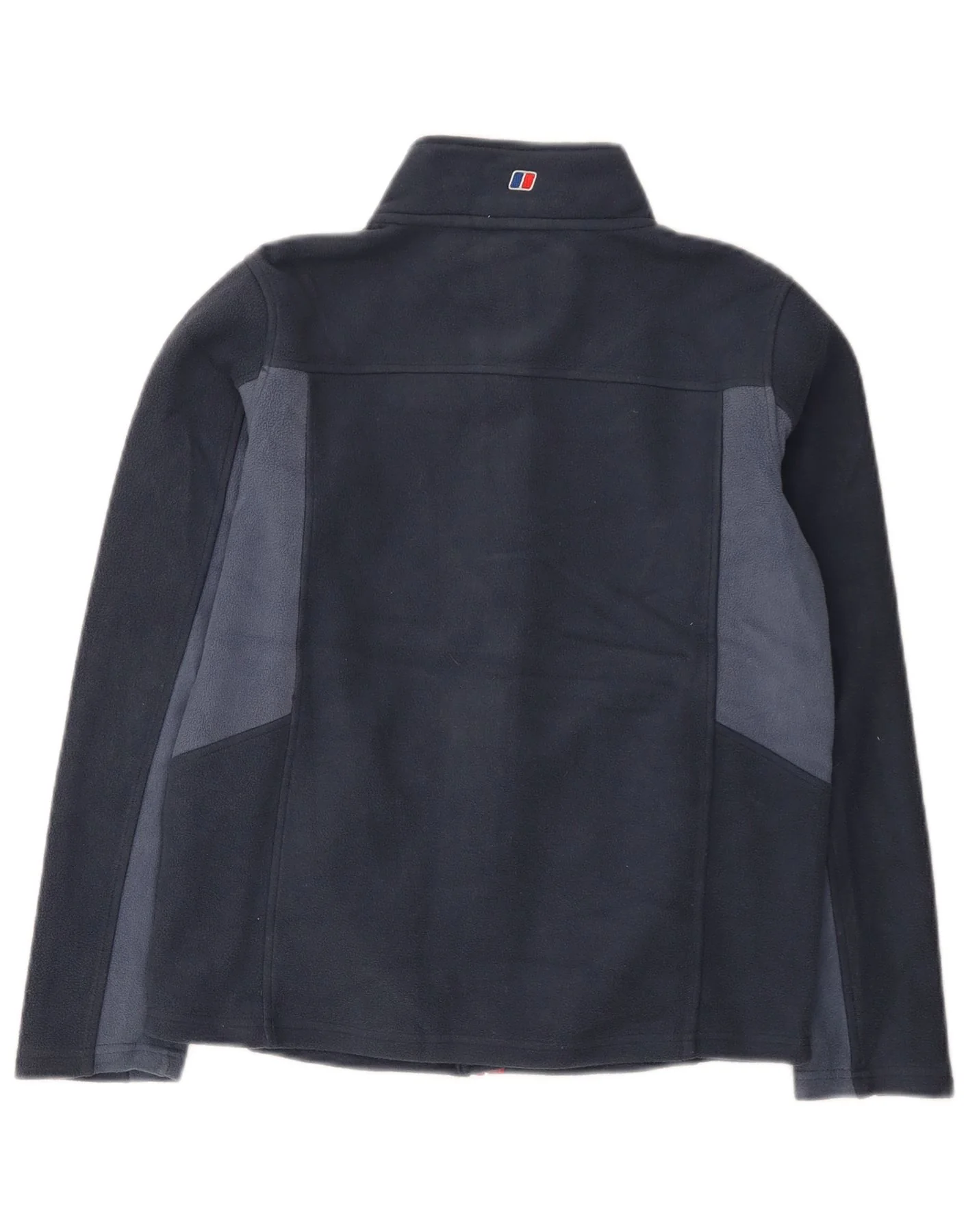 Berghaus Boys Fleece Jacket 12-13 Years Navy Blue Colourblock Polyester - Image 2