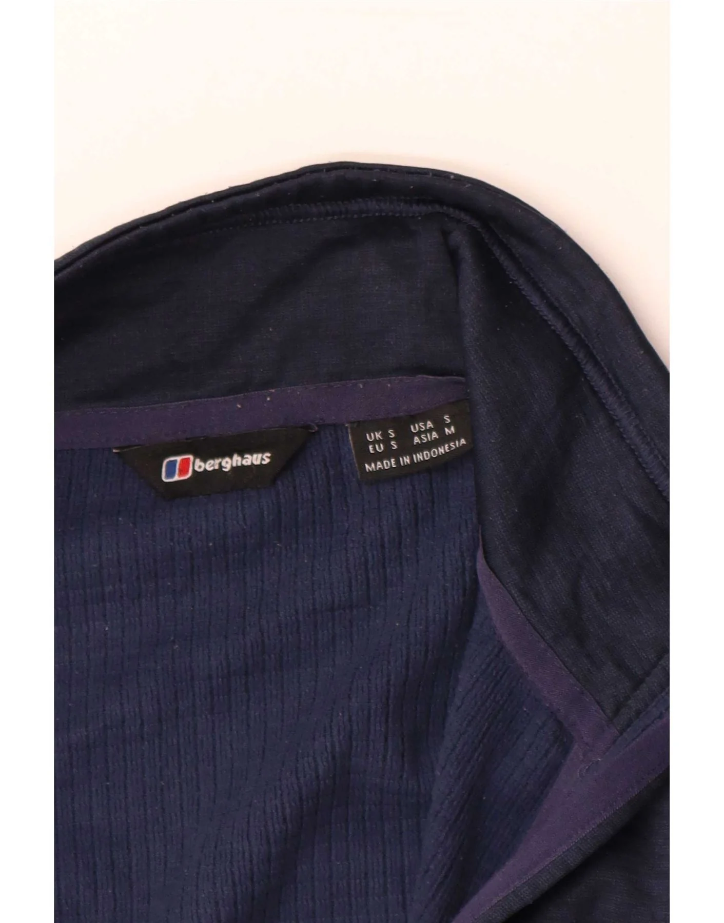 Berghaus Mens Tracksuit Top Jacket Small Navy Blue - Image 3