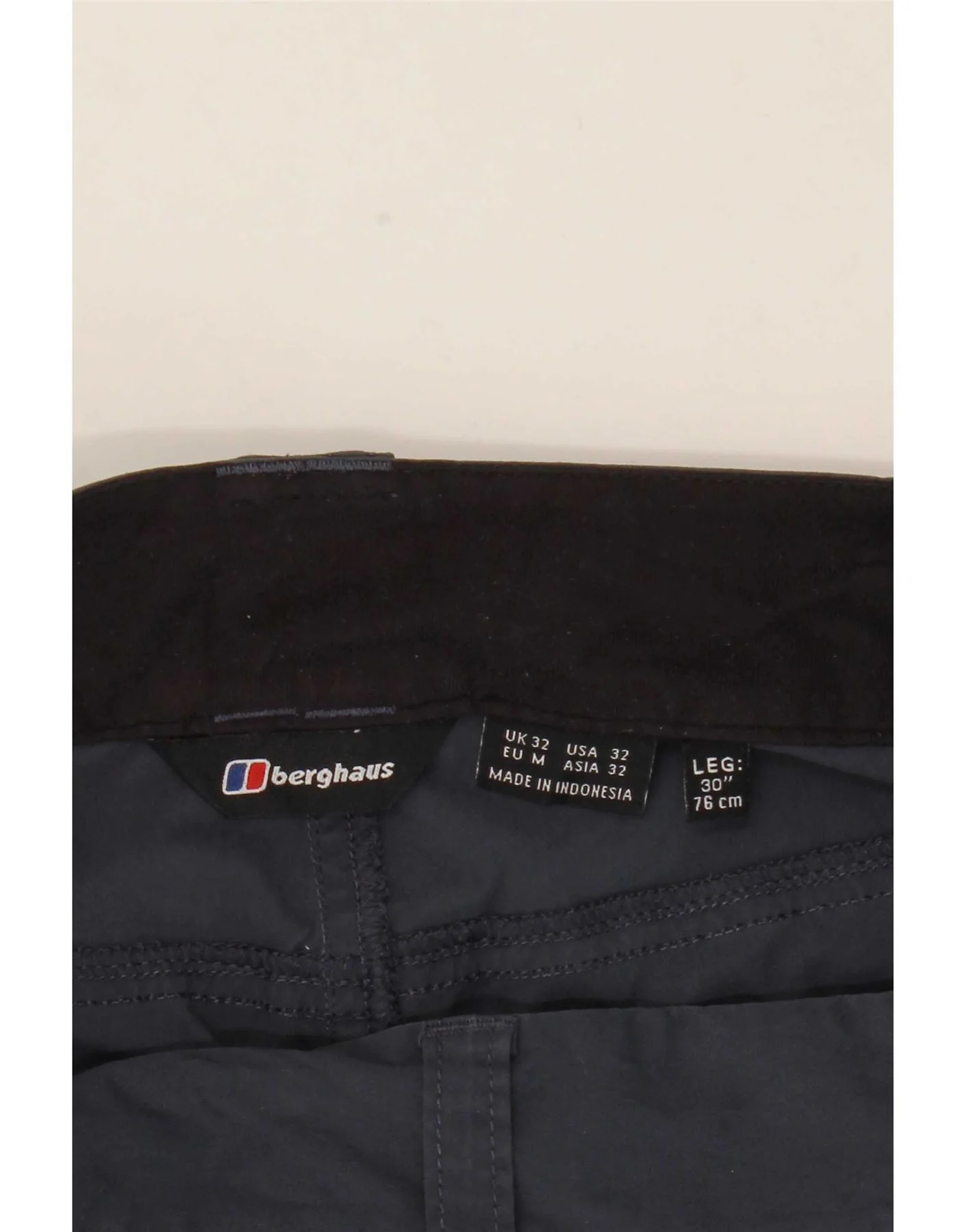 Berghaus Womens Straight Casual Trousers W32 L30 Navy Blue Polyamide - Image 4