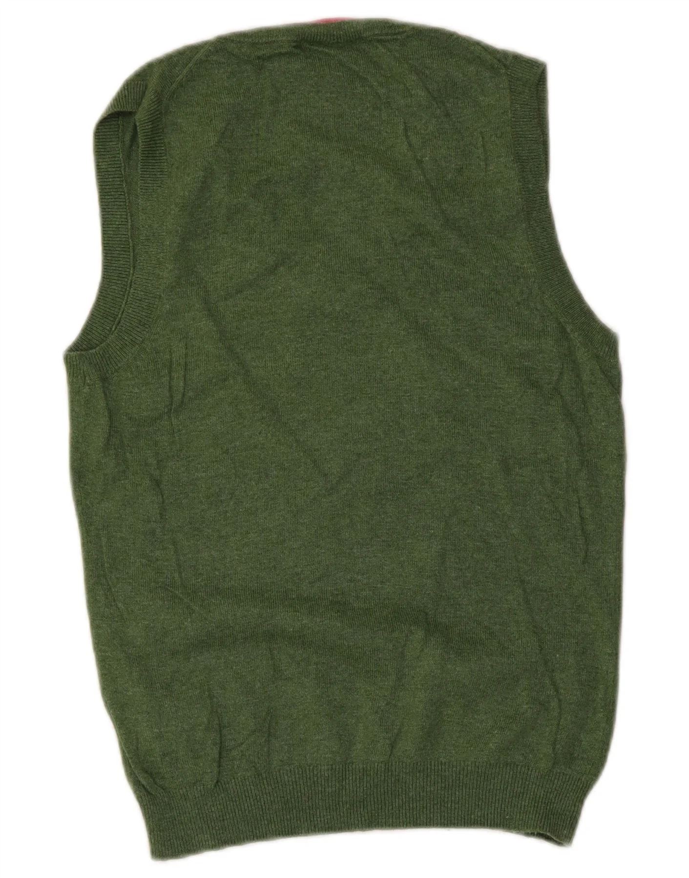 Boden Womens Vest Tank Top UK 12 Medium Green Cotton - Image 2