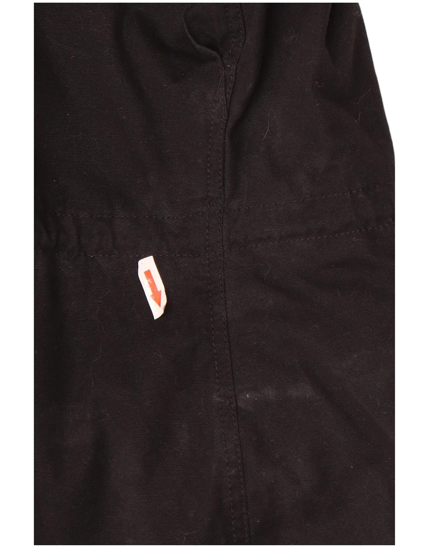 Brandit Mens Hooded Military Jacket UK 48 4XL Black Colourblock Cotton - Image 3