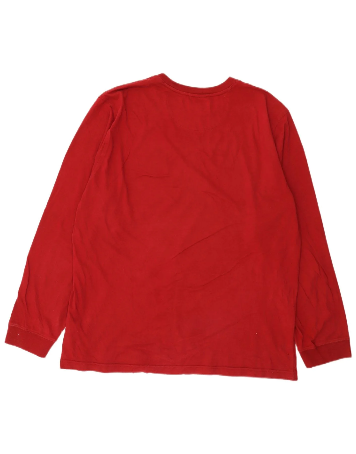 Brooks Brothers Mens Regular Fit Top Long Sleeve Large Red Cotton - Image 2