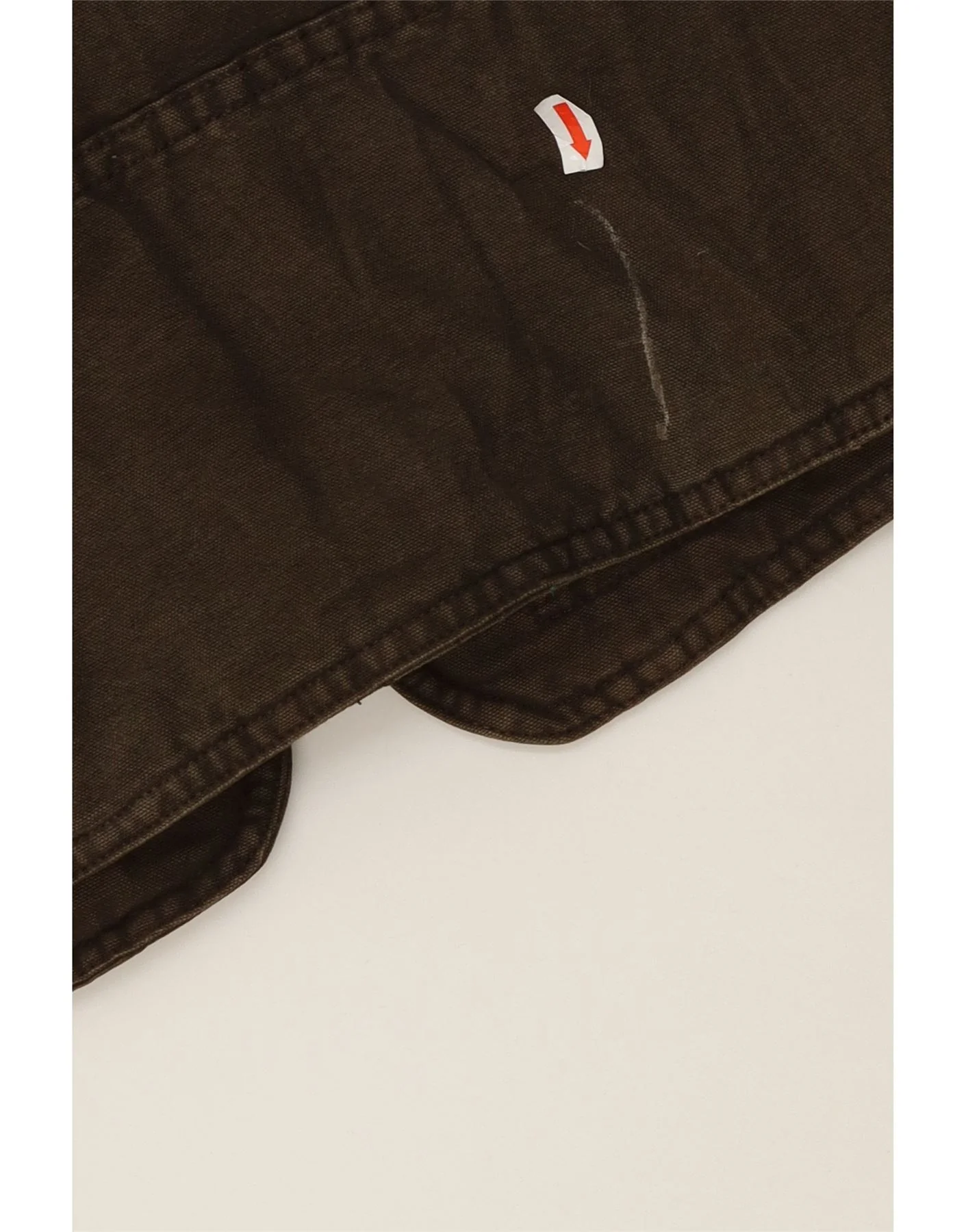 BRUGI Mens Sherpa Utility Gilet UK 38 Medium Brown Cotton - Image 3