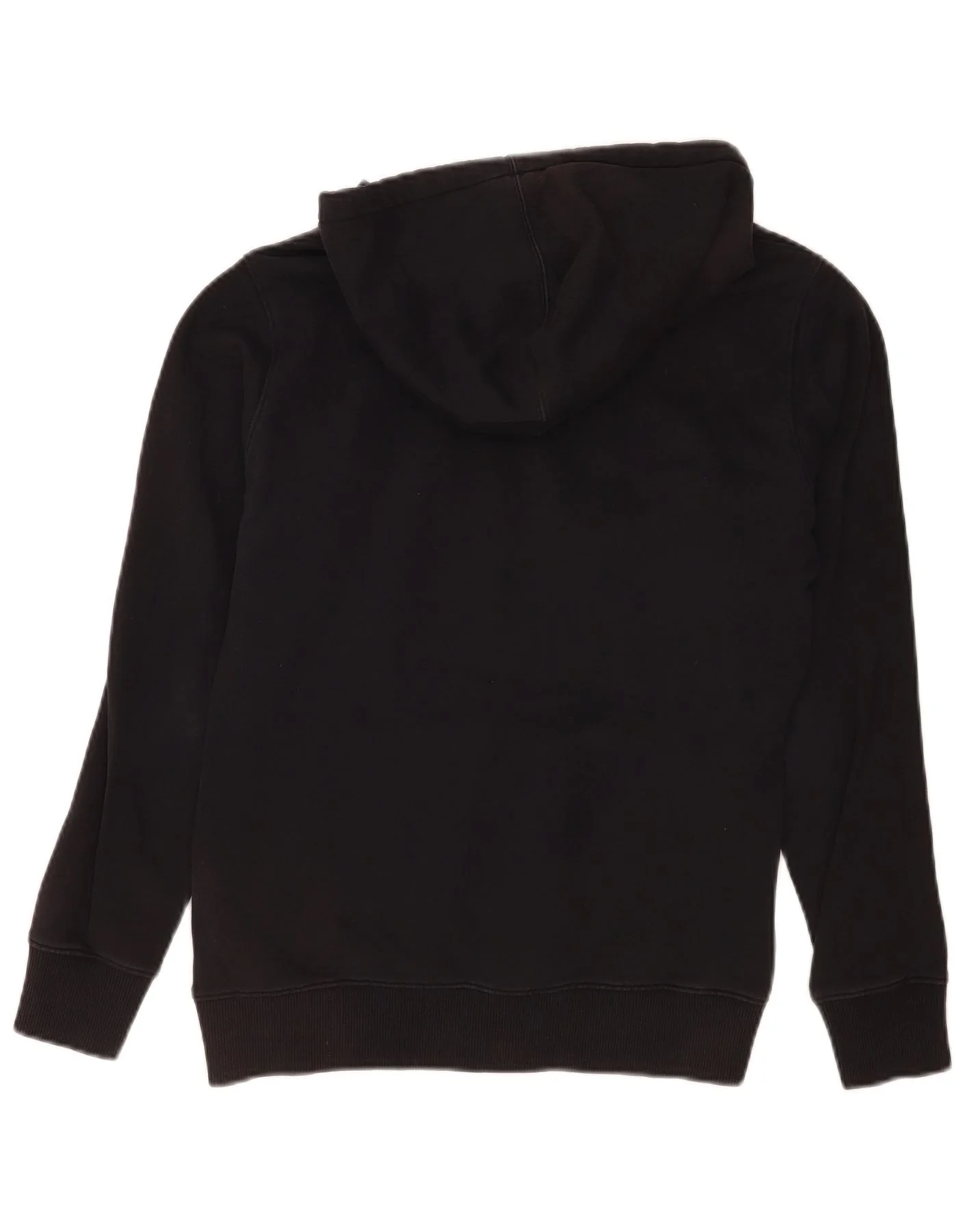 Calvin Klein Jeans Mens Graphic Hoodie Jumper Small Black - Image 2