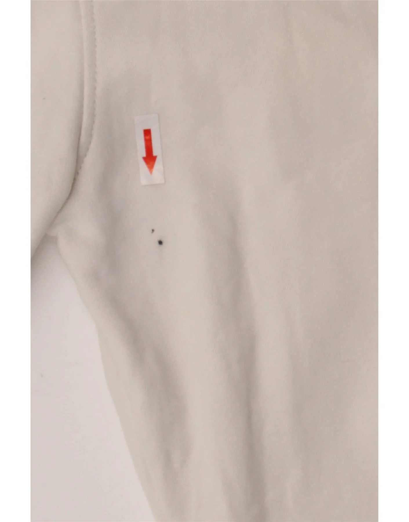Calvin Klein Jeans Mens Hoodie Jumper Small White Cotton - Image 3