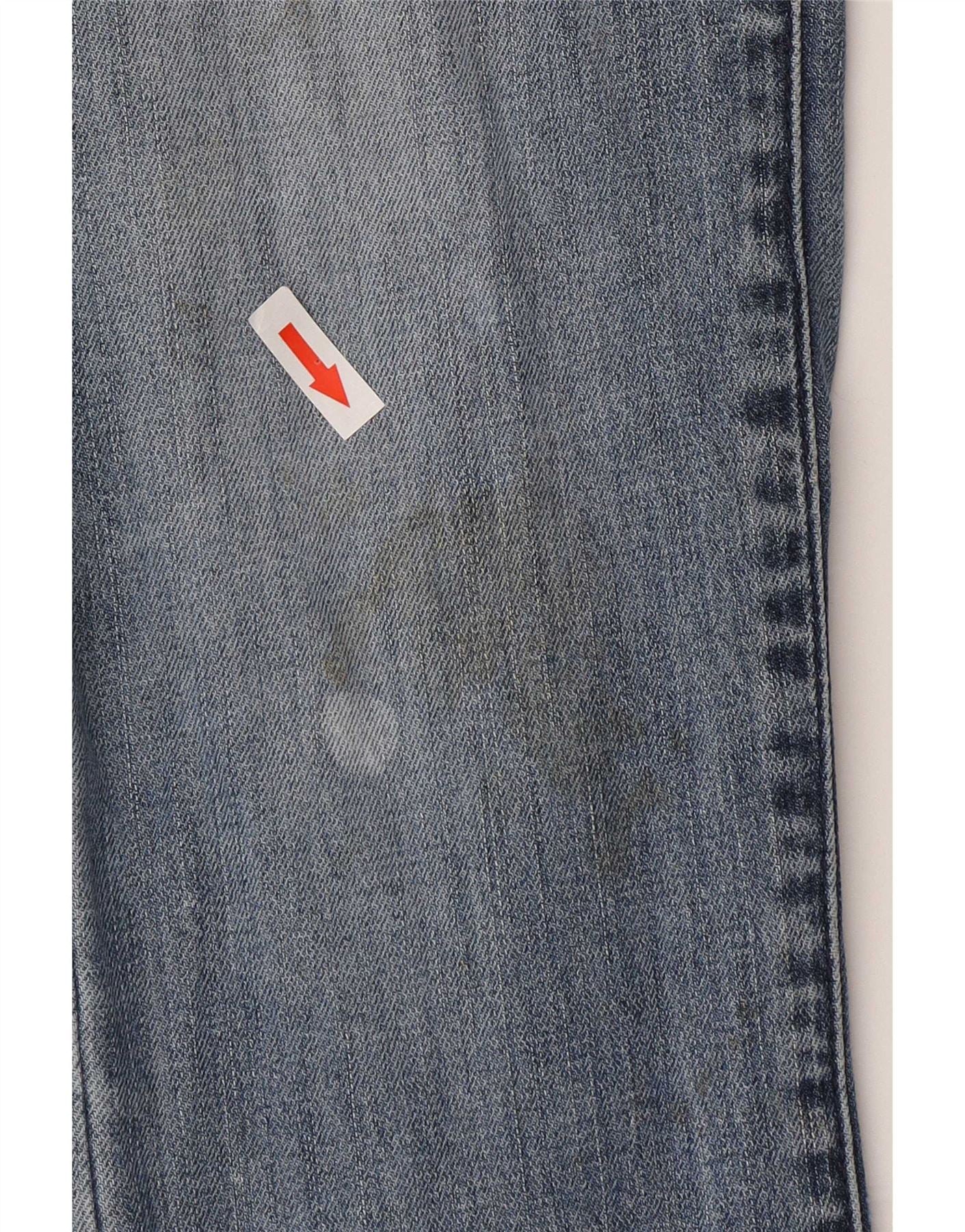 Calvin Klein Jeans Mens Slim W28 L34 Blue Cotton - Image 4
